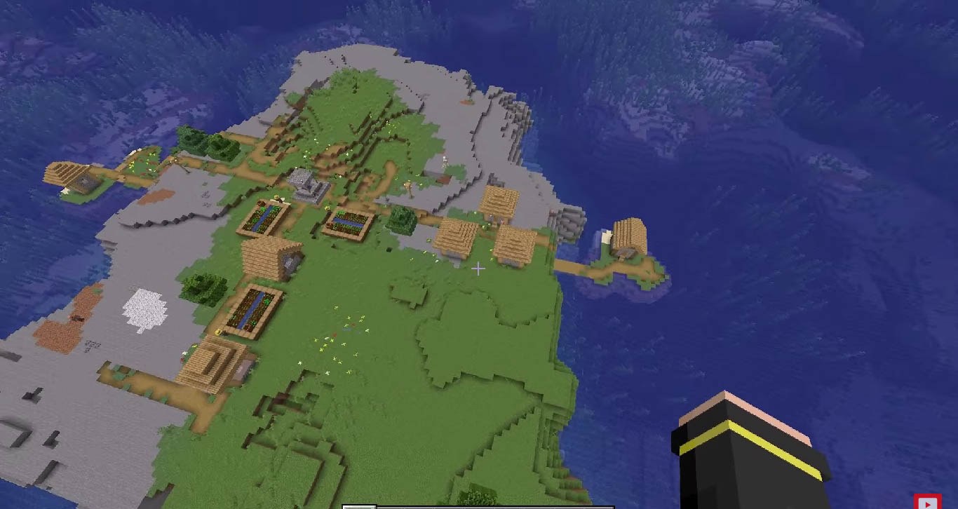 Minecraft seed 4539346949412856945 — скриншот 1