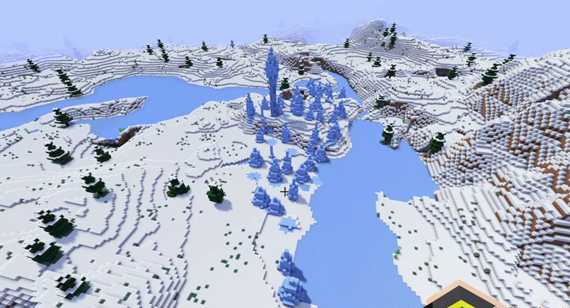 Minecraft seed 495570687 — скриншот 1