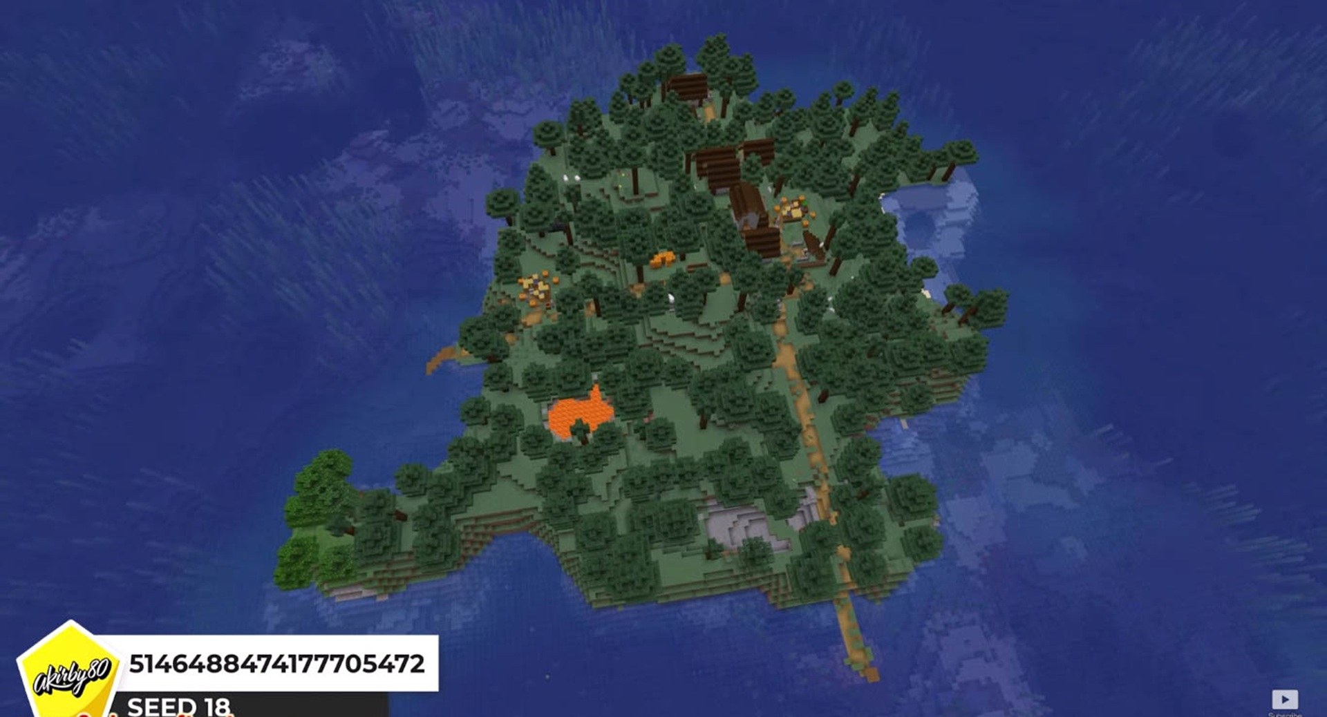 Minecraft seed 5146488474177705472 — скриншот 1
