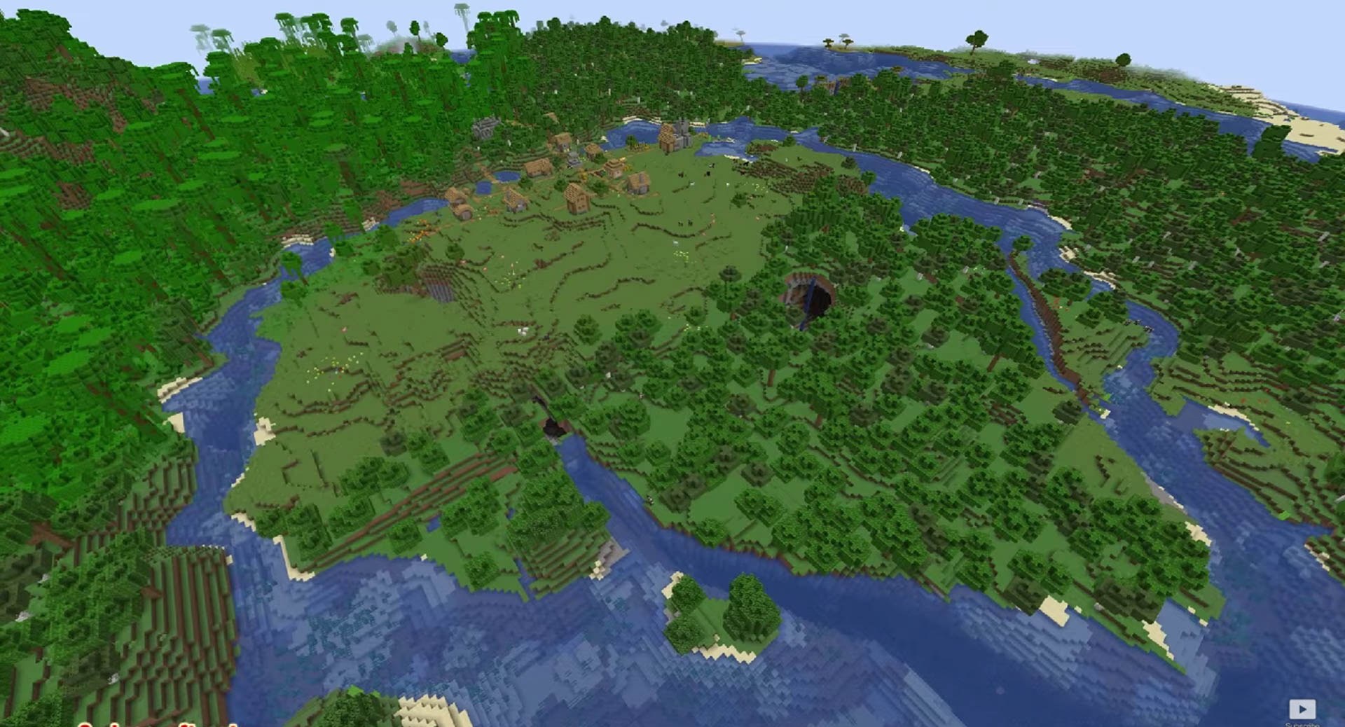 Minecraft seed 5193204825 — скриншот 1
