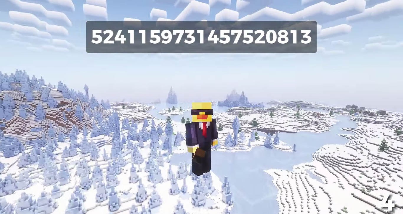 Minecraft seed 5241159731457520813 — скриншот 1