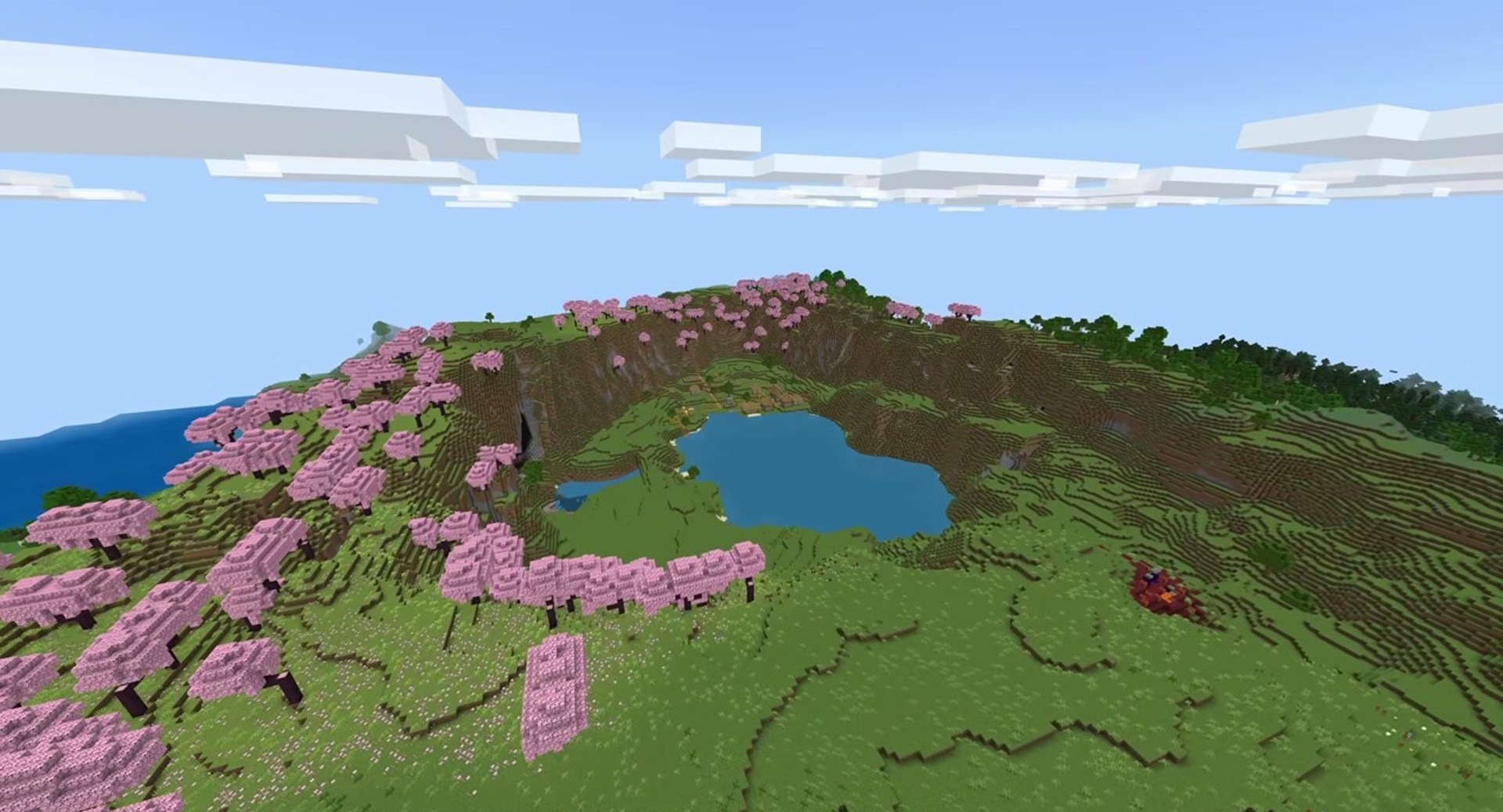 Minecraft seed 5241752445382529779 — скриншот 1