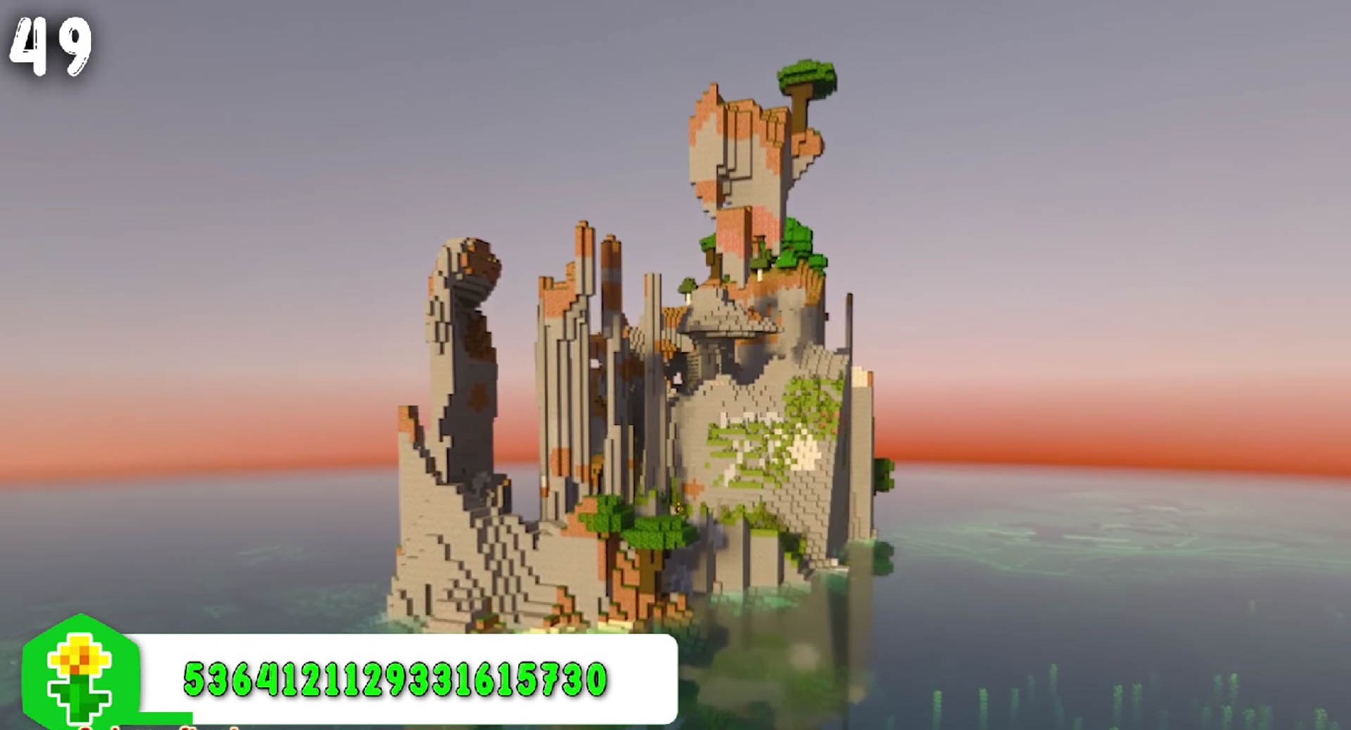 Minecraft seed 5364121129331615730 — скриншот 1