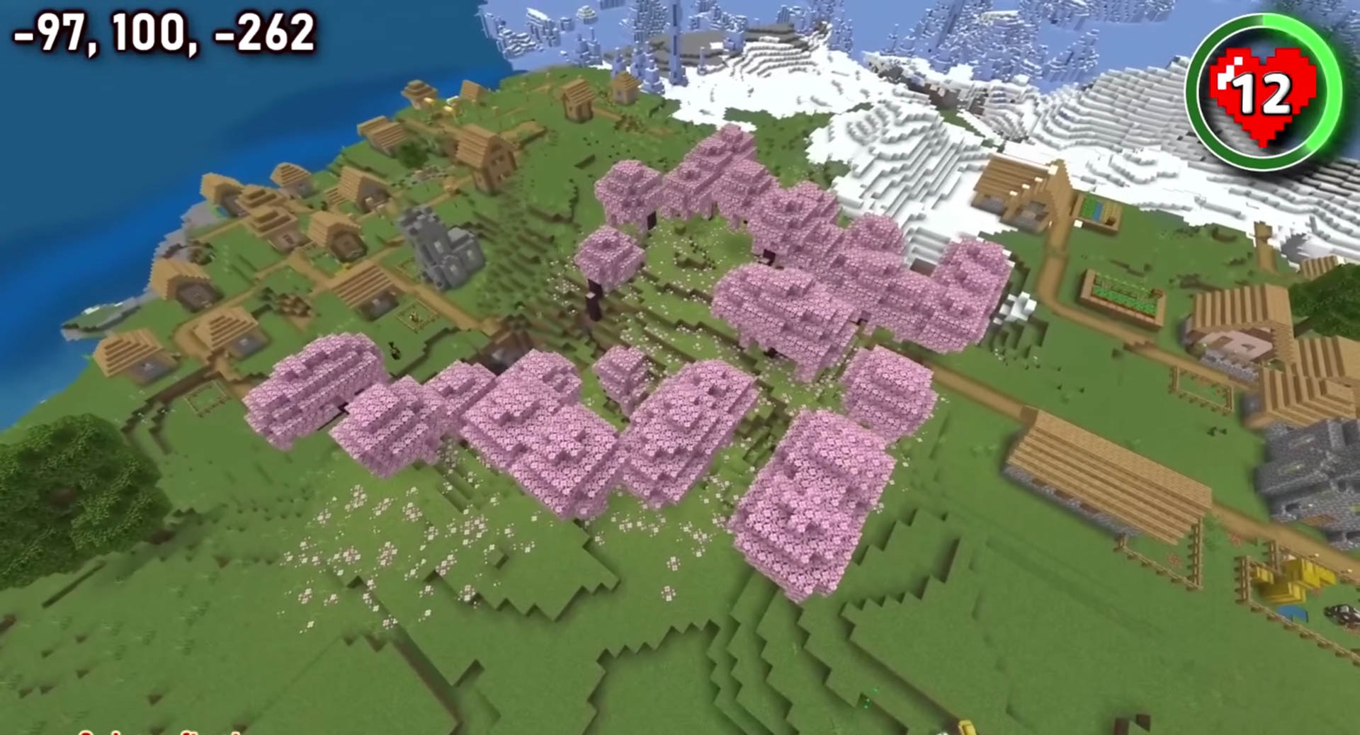 Minecraft seed 5453312509175090093 — скриншот 1