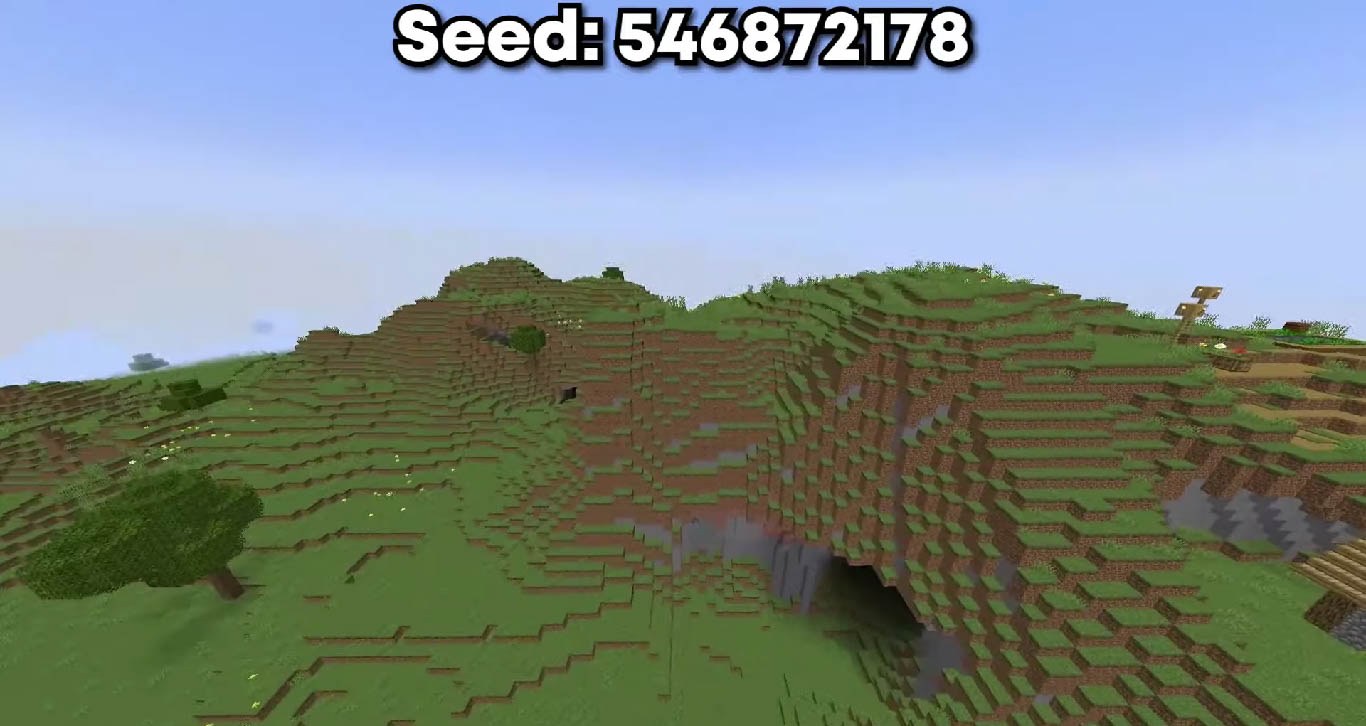 Minecraft seed 546872178 — скриншот 1