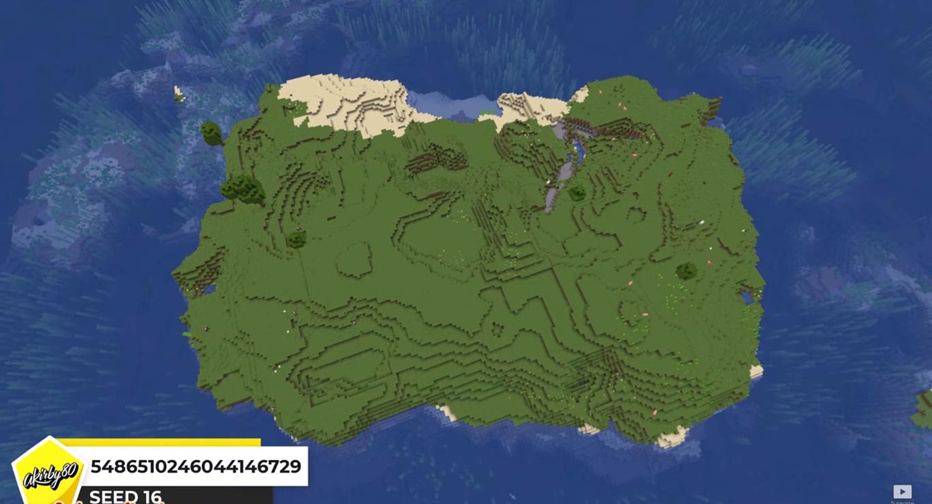 Minecraft seed 5486510246044146729 — скриншот 1