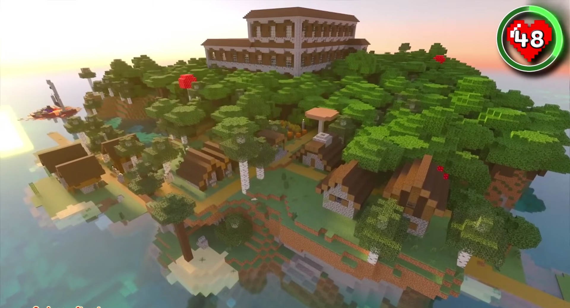 Minecraft seed 5488339848409328138 — скриншот 1