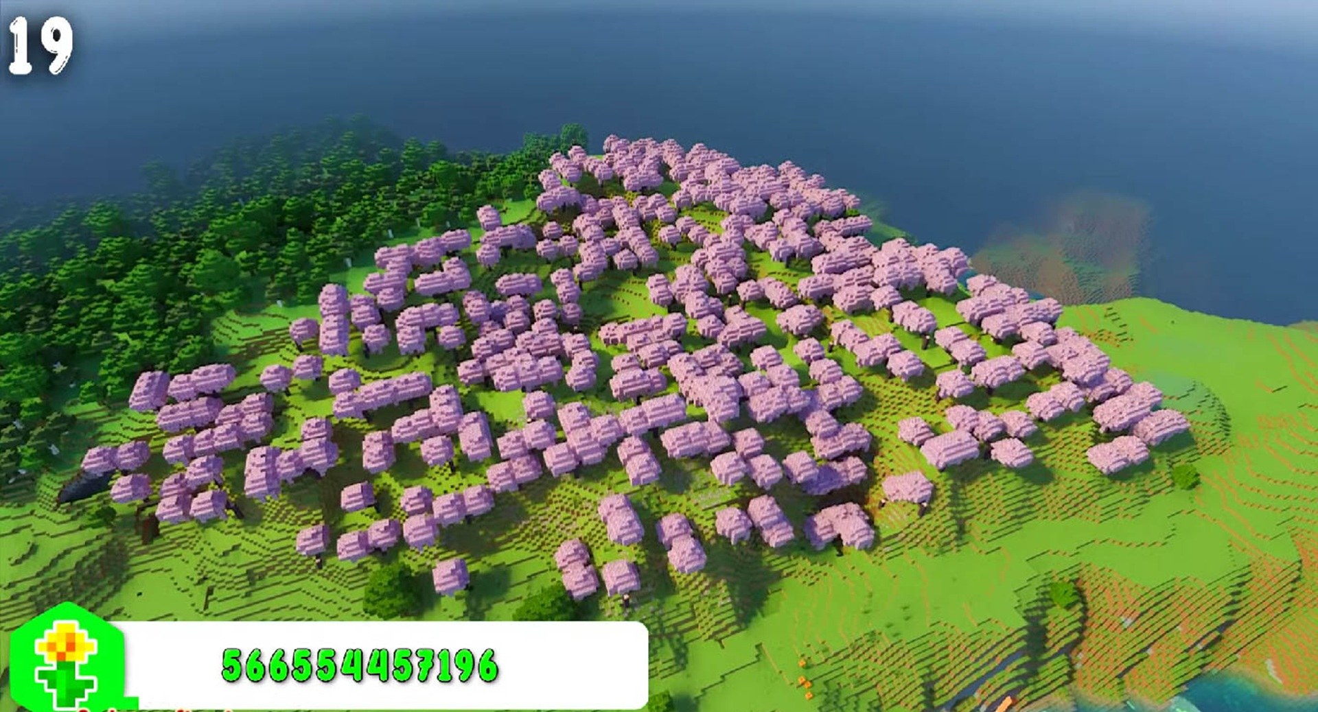 Minecraft seed 566554457196 — скриншот 1