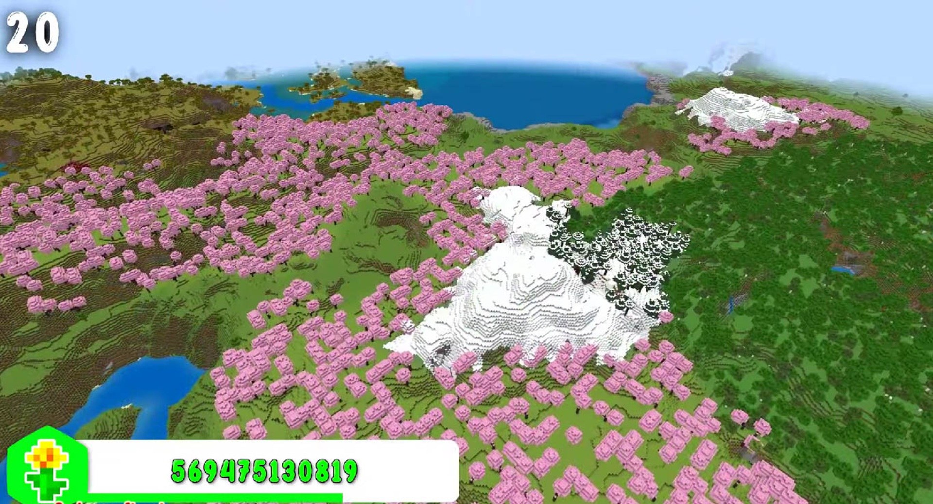 Minecraft seed 569475130819 — скриншот 1