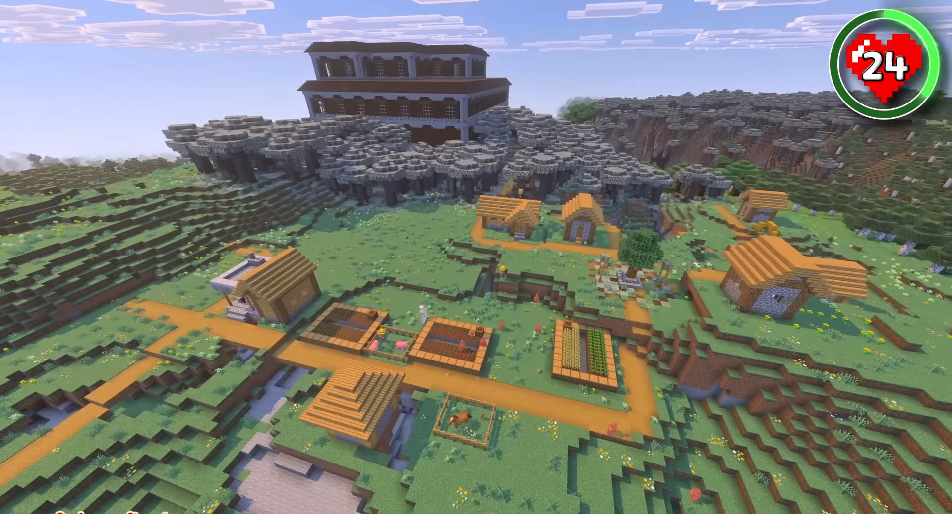 Minecraft seed 5705783928676095273 — скриншот 1