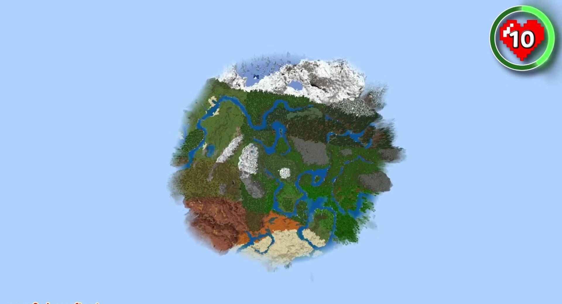 Minecraft seed 5708901561917591251 — скриншот 1