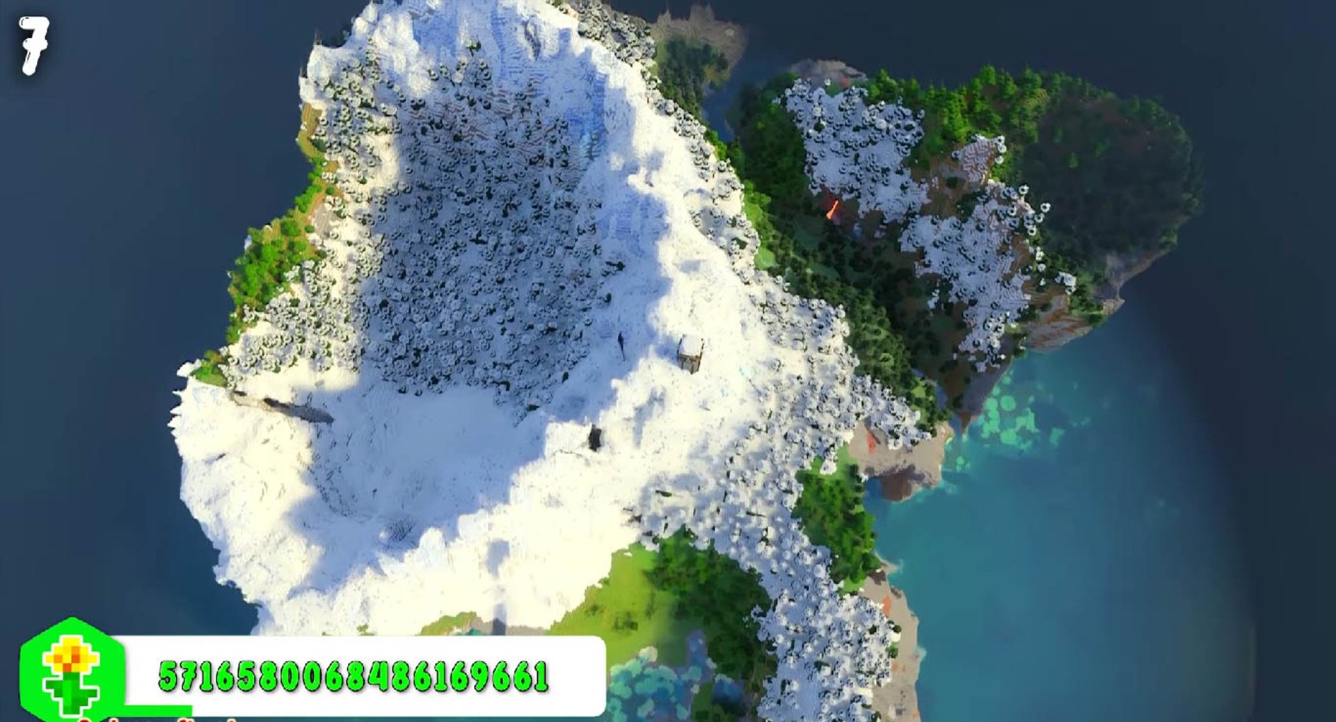 Minecraft seed 5716580068486169661 — скриншот 1