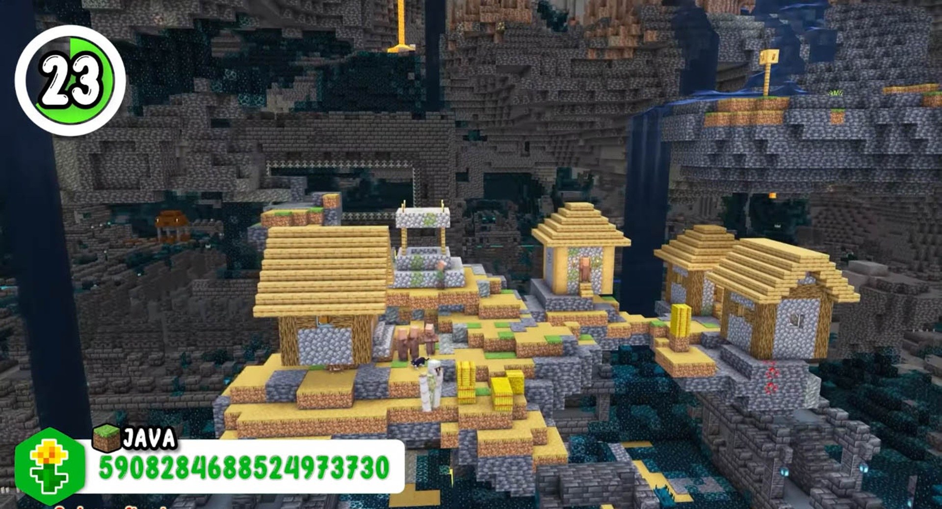 Minecraft seed 5908284688524973730 — скриншот 1