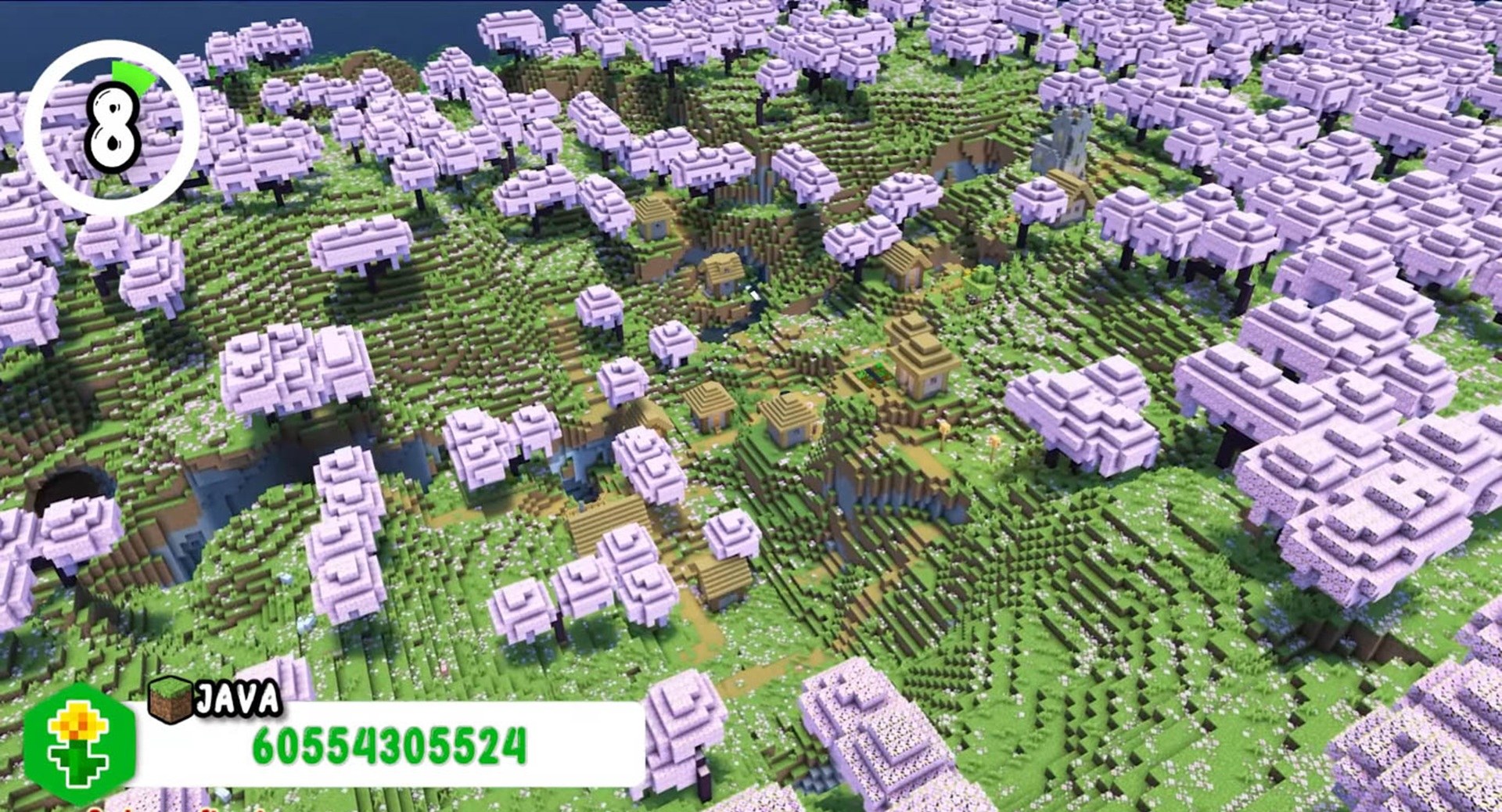 Minecraft seed 60554305524 — скриншот 1