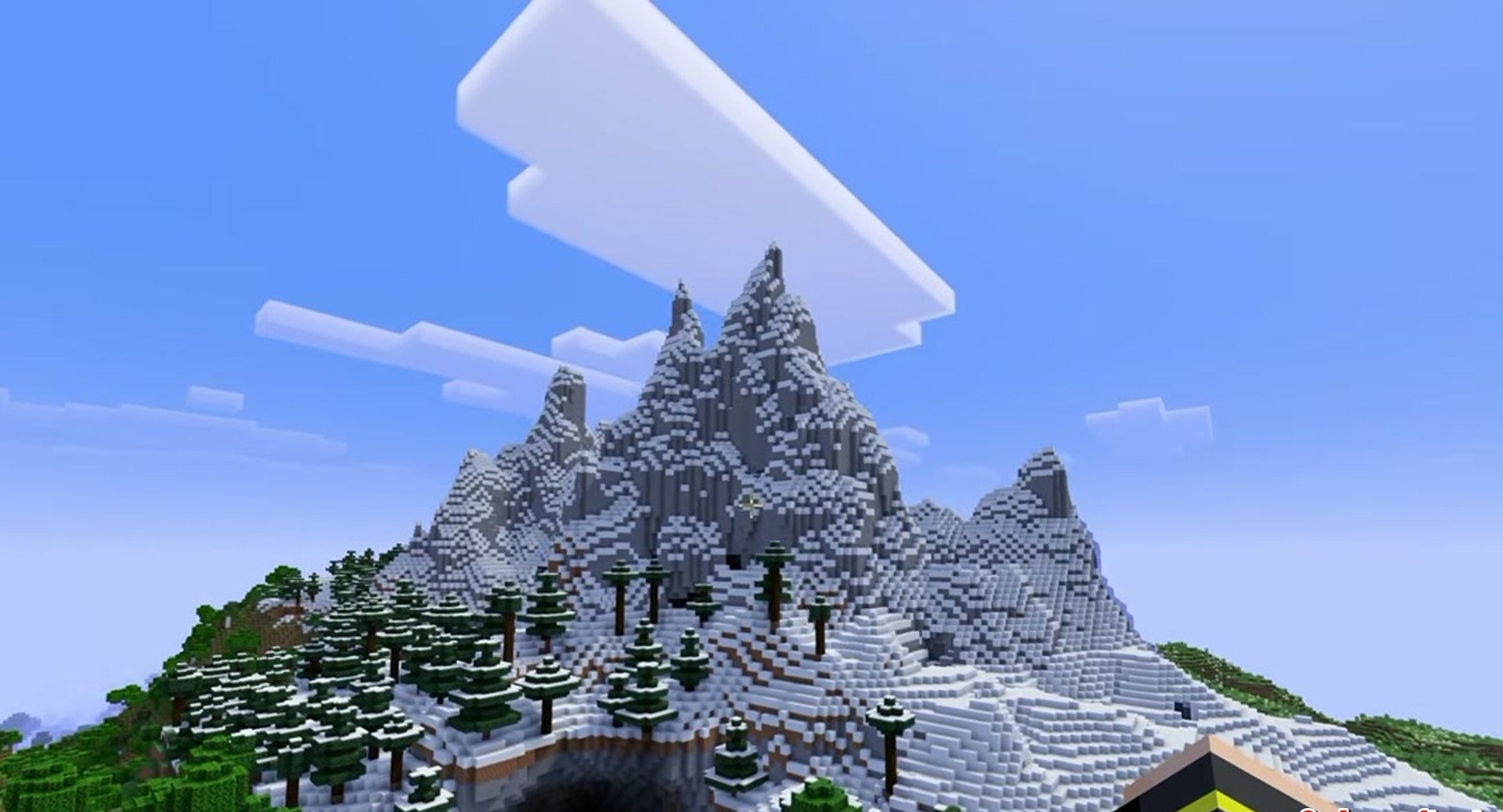 Minecraft seed 6132495317595635536 — скриншот 1