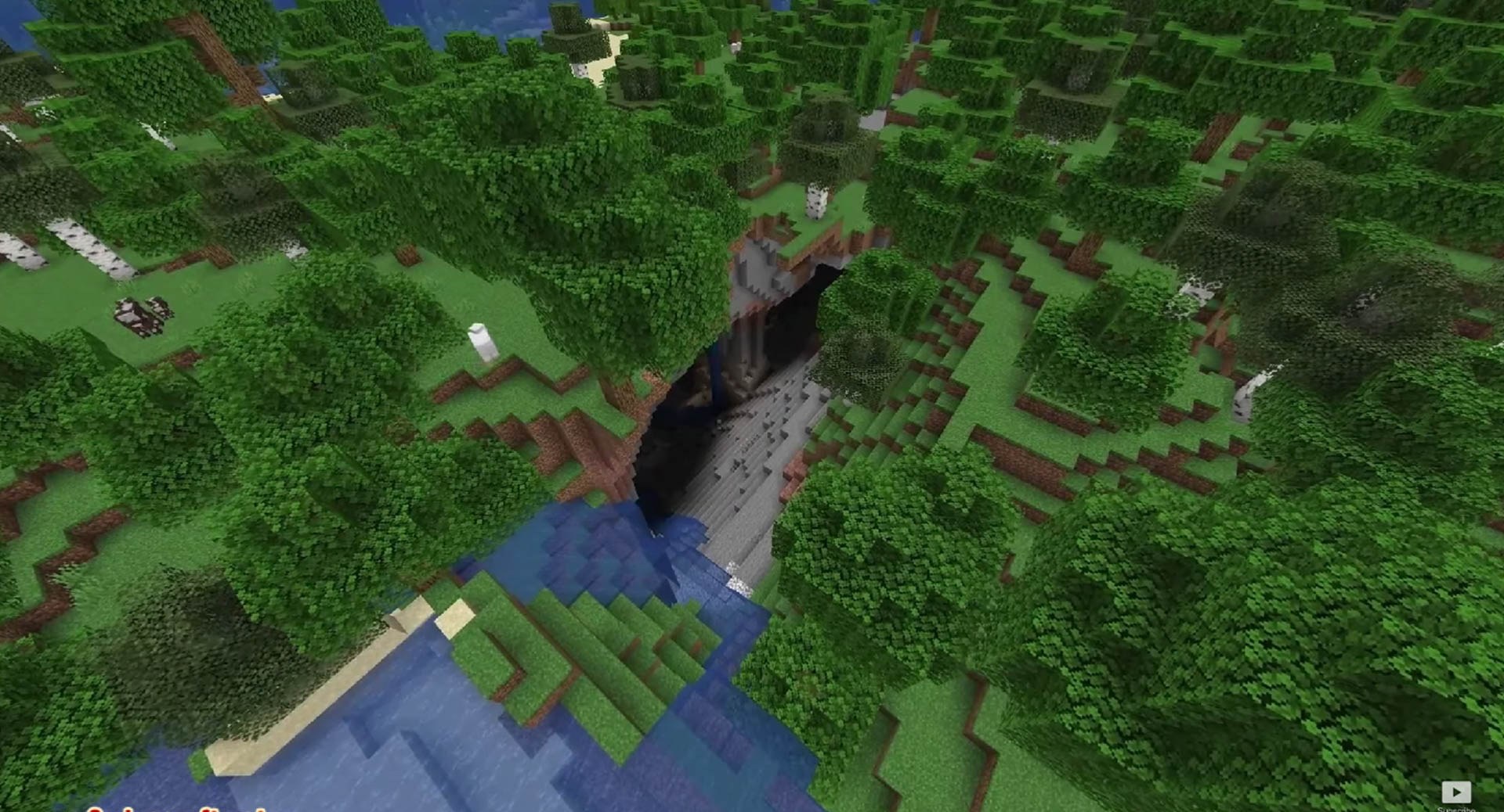 Minecraft seed 62582443 — скриншот 1