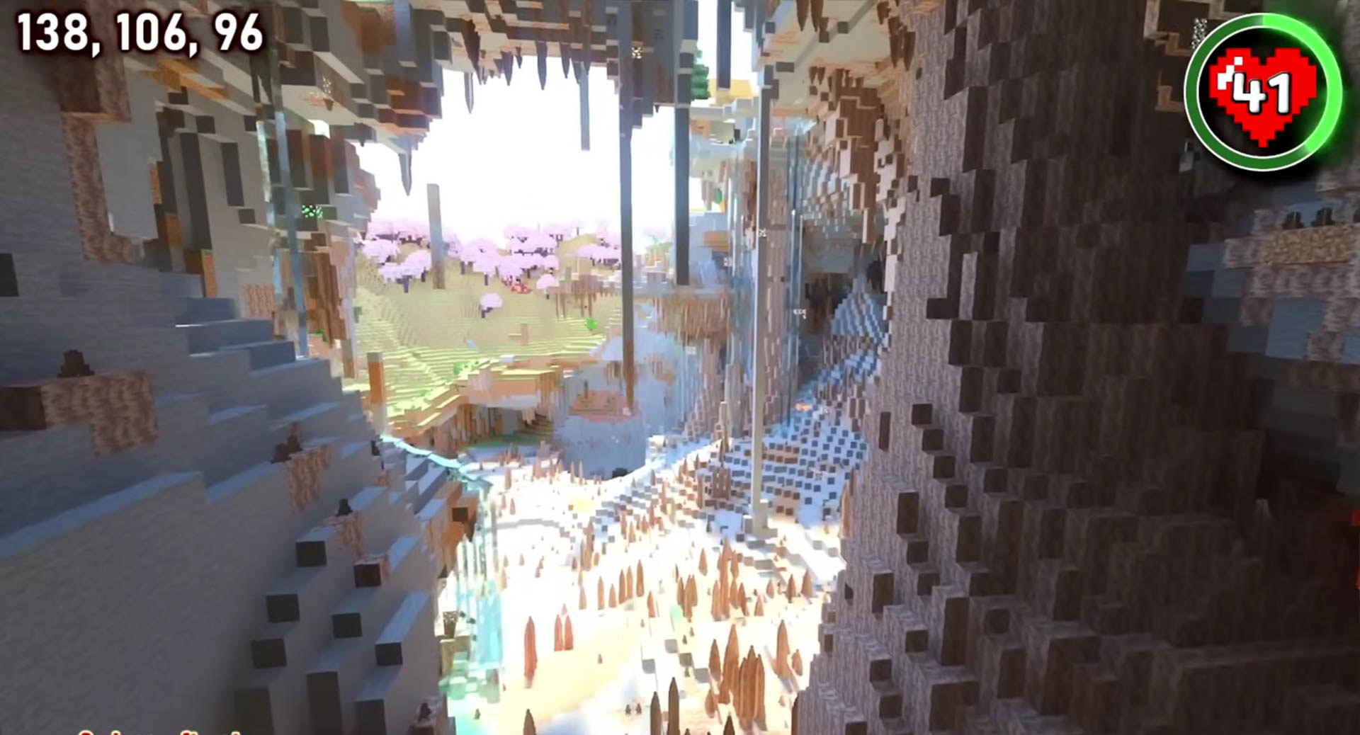 Minecraft seed 6445790121170679386 — скриншот 1