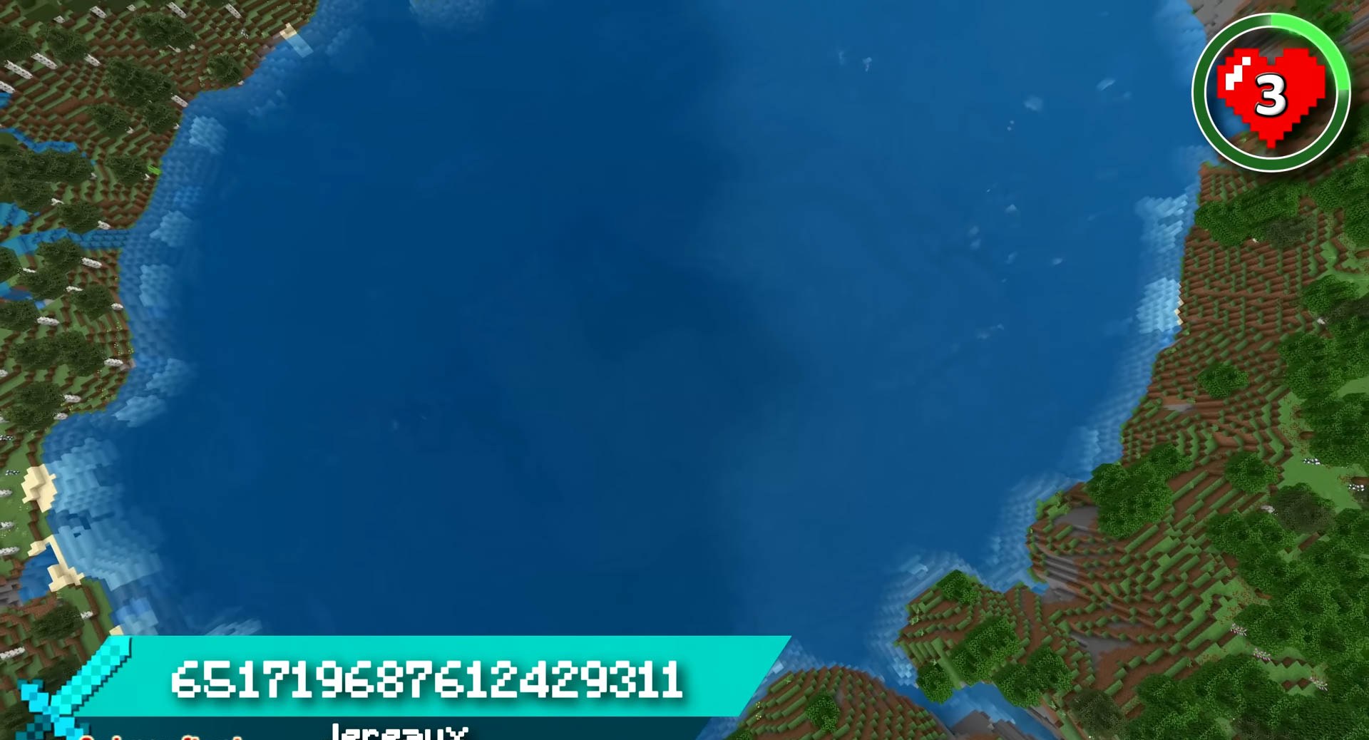 Minecraft seed 651719687612429311 — скриншот 1