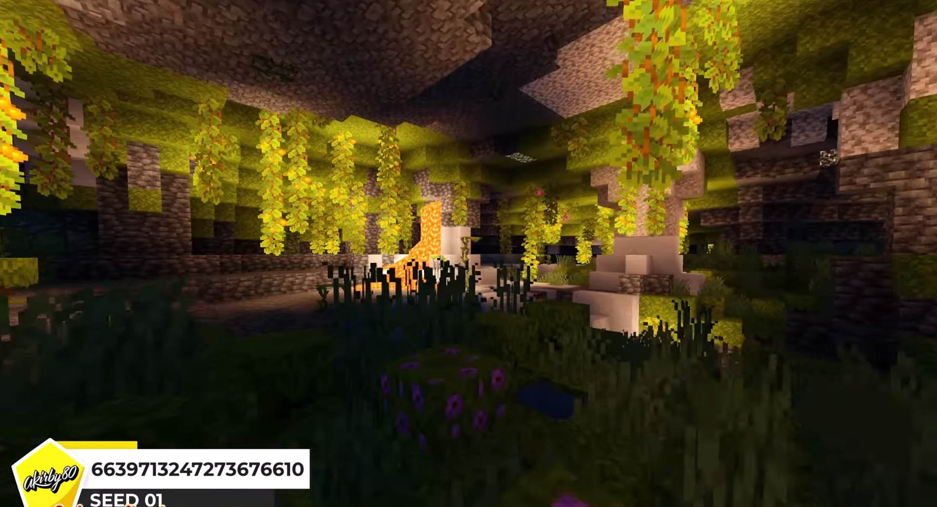 Minecraft seed 6639713247273676610 — скриншот 1