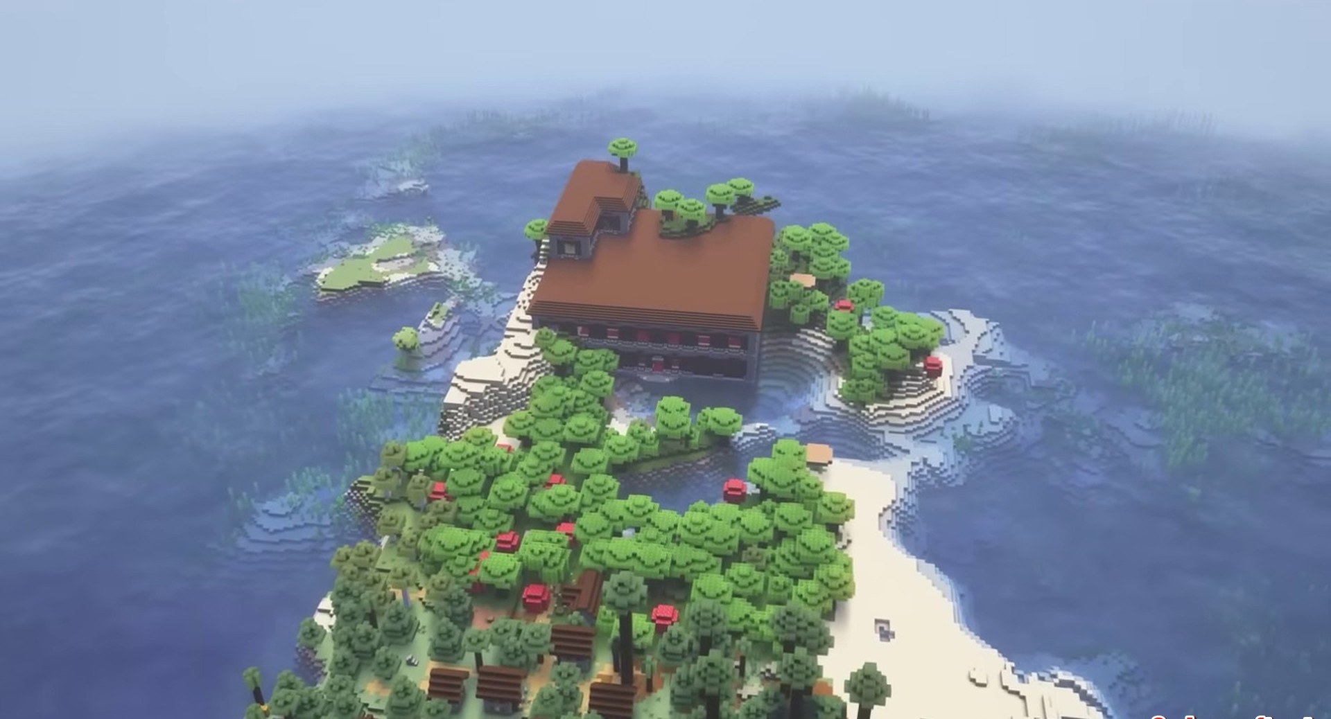 Minecraft seed 6942002598039923569 — скриншот 1