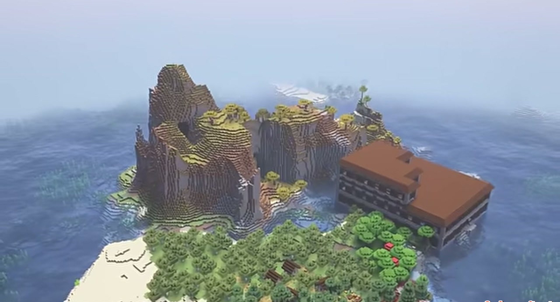 Minecraft seed 6942004657658962747 — скриншот 1