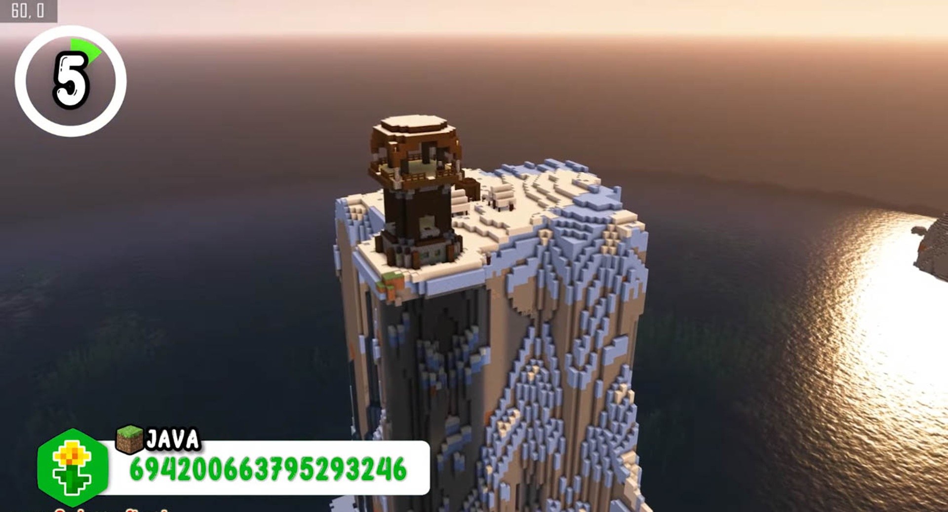 Minecraft seed 694200663795293246 — скриншот 1