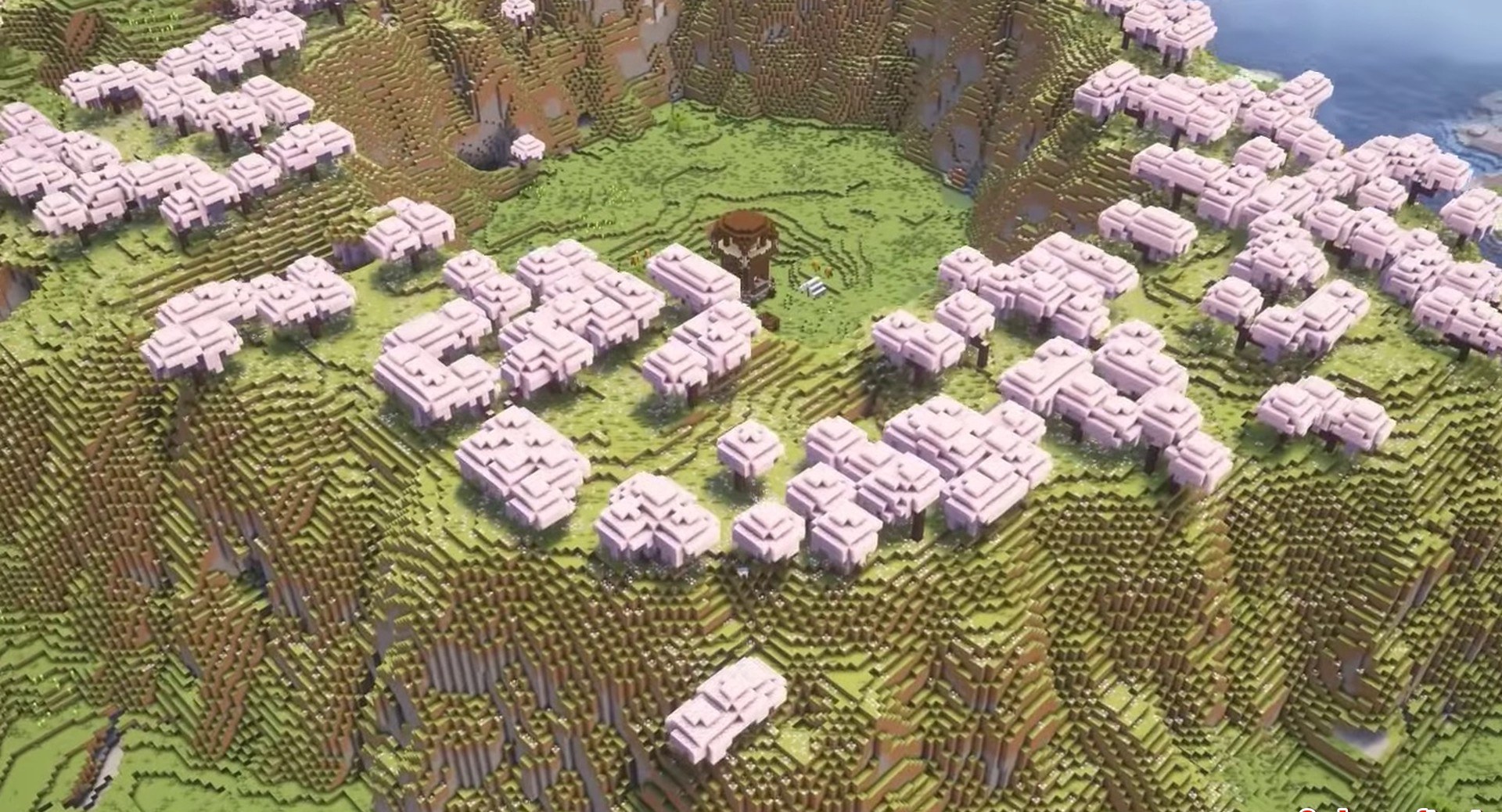 Minecraft seed 69420284357104540 — скриншот 1