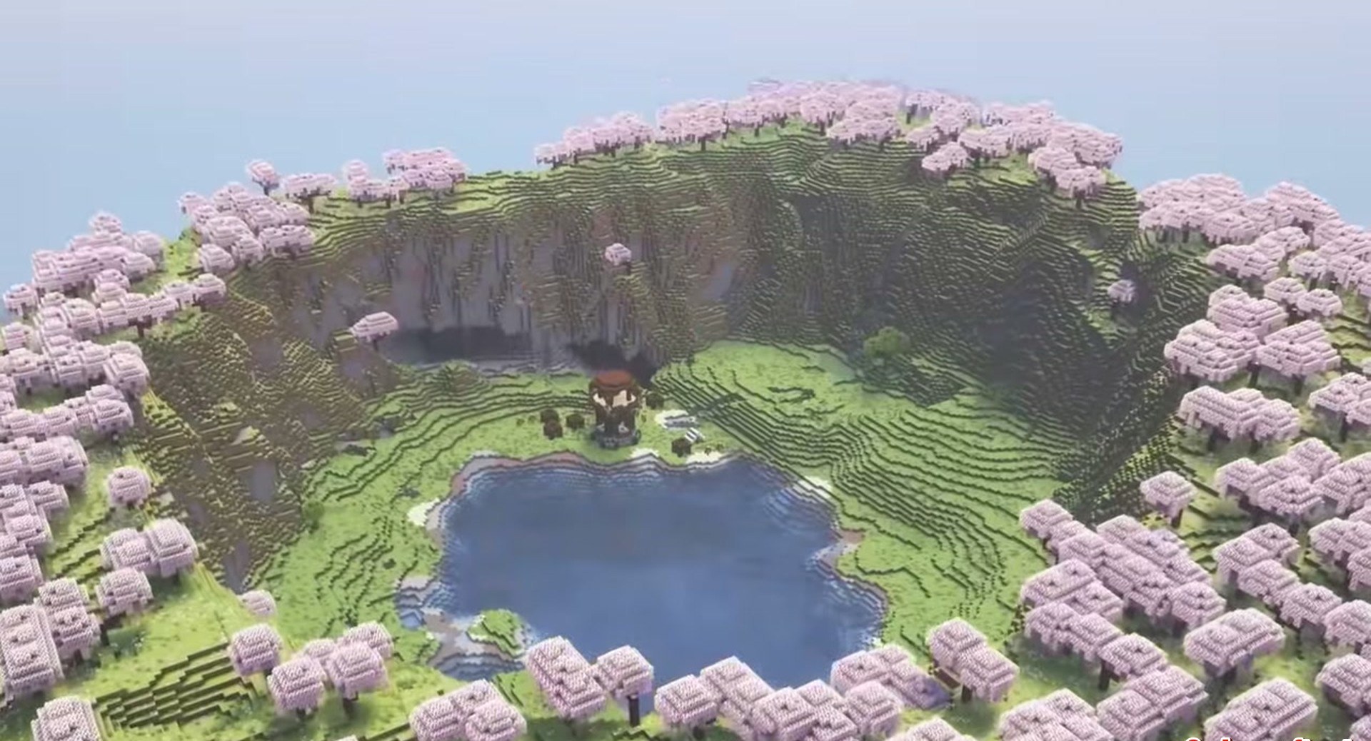 Minecraft seed 69420294382752228 — скриншот 1