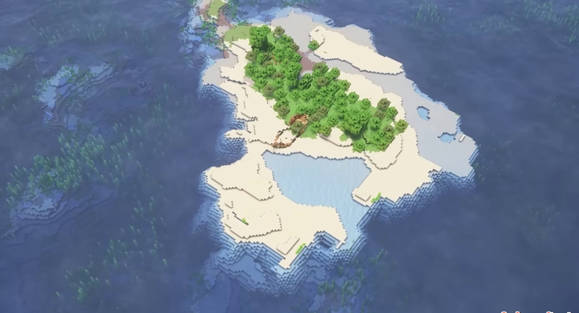Minecraft seed 6942694269535981522 — скриншот 1