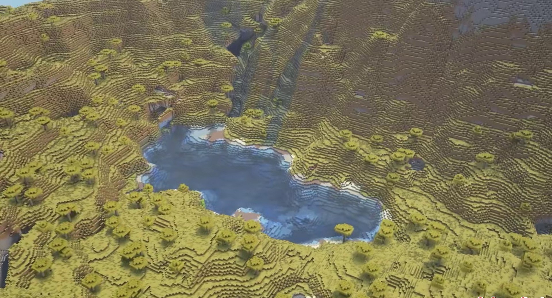 Minecraft seed 6942694279541667651 — скриншот 1