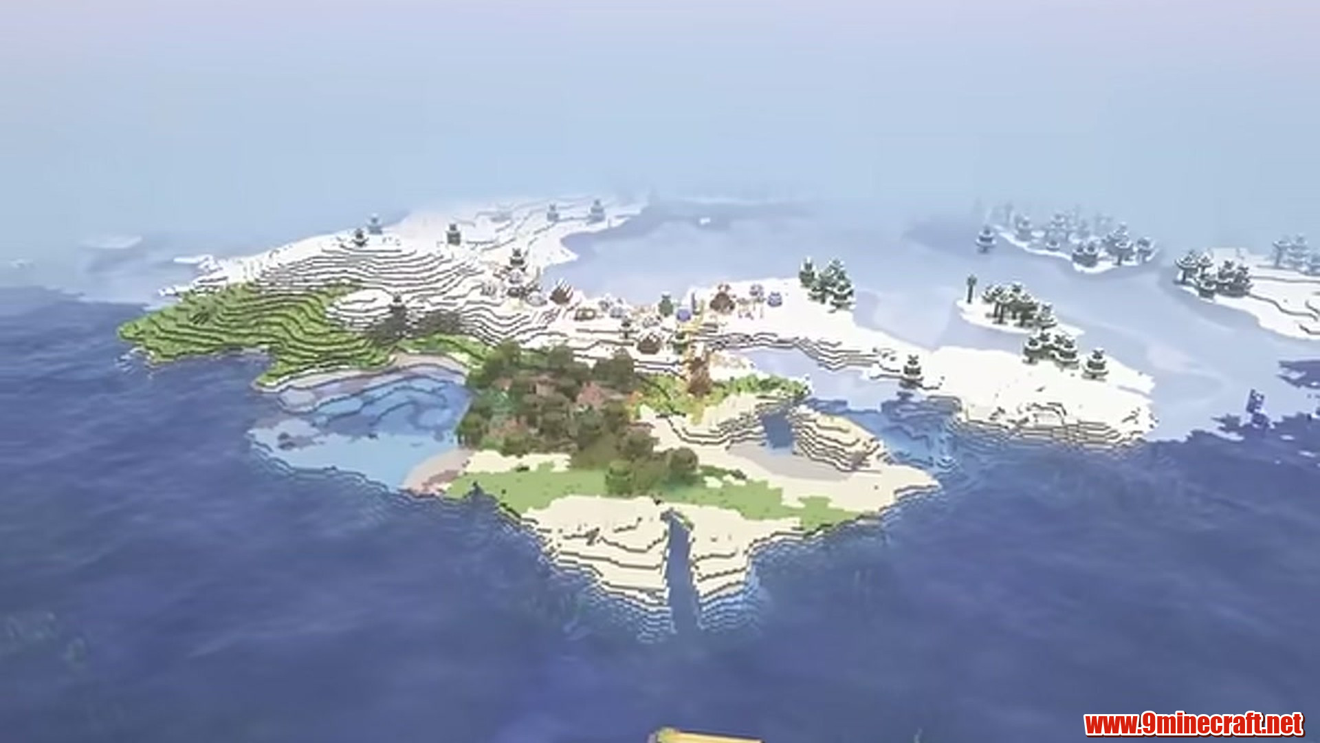Minecraft seed 6942694282082432437 — скриншот 1