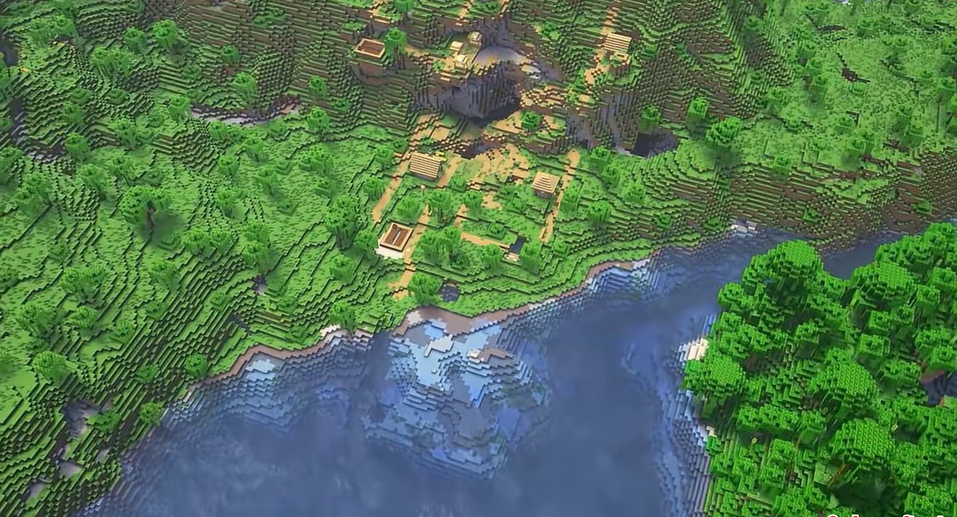 Minecraft seed 6942694291060514243 — скриншот 1