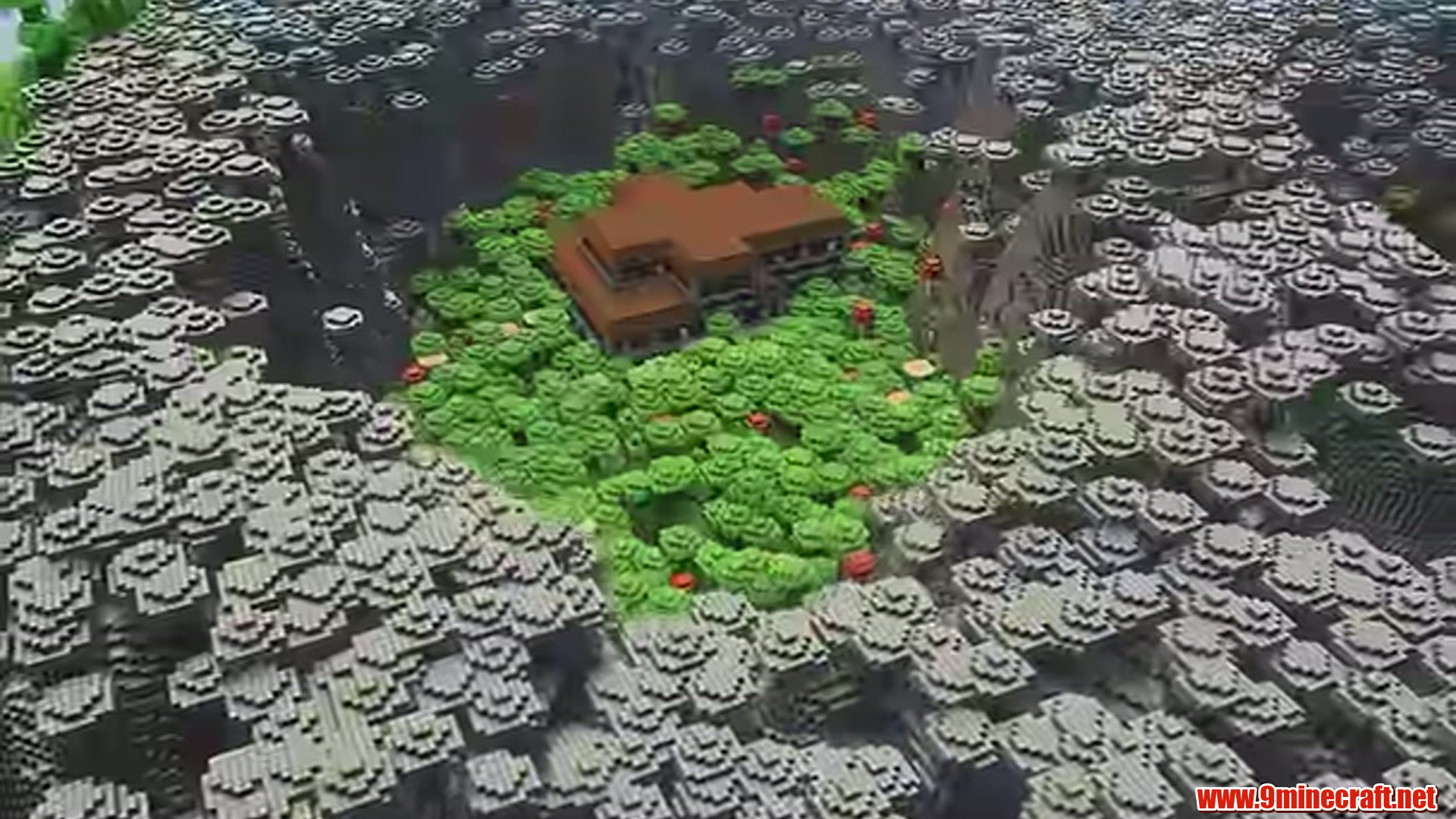 Minecraft seed 6942694337095395925 — скриншот 1