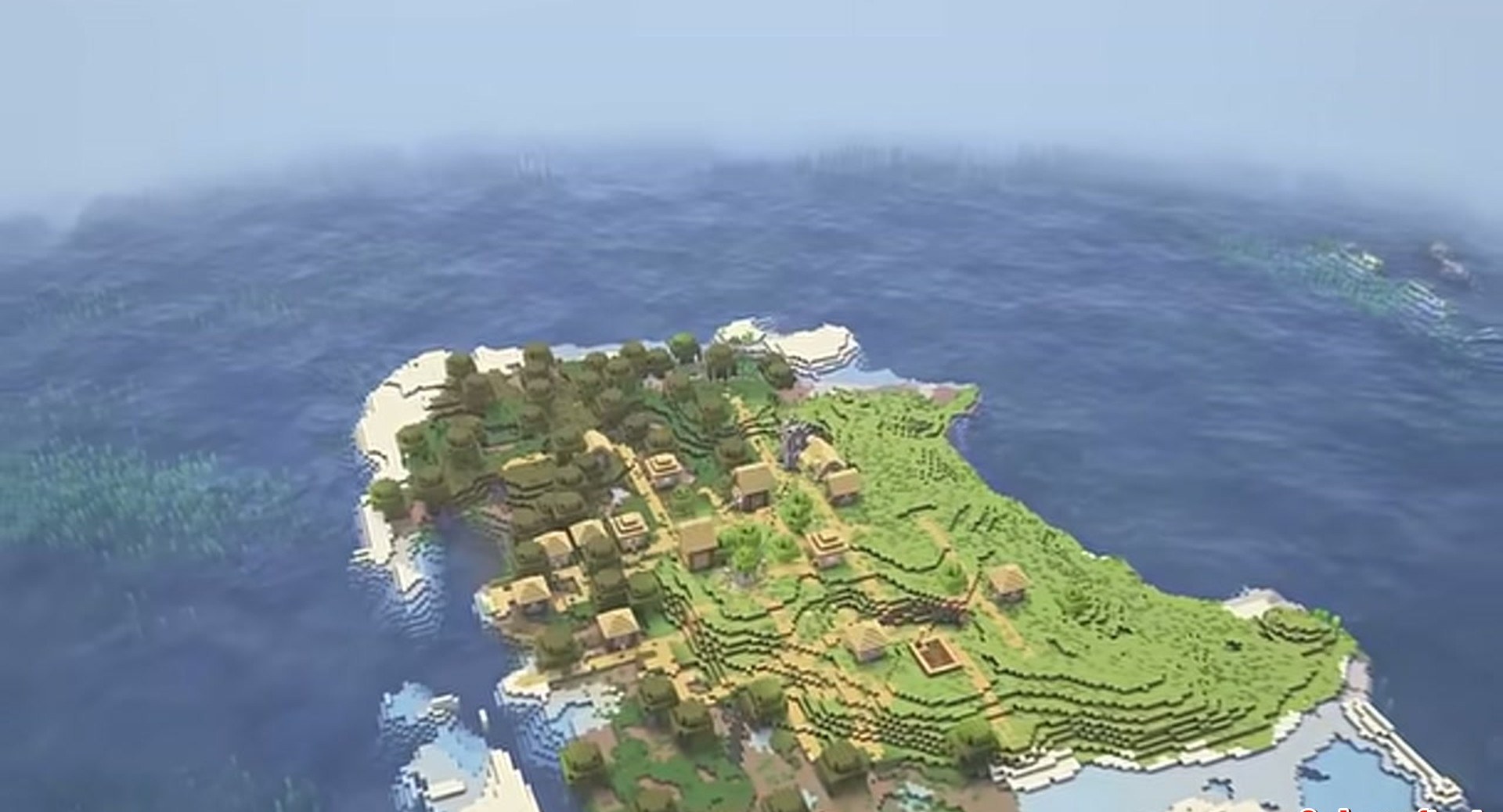 Minecraft seed 6942694794462635741 — скриншот 1