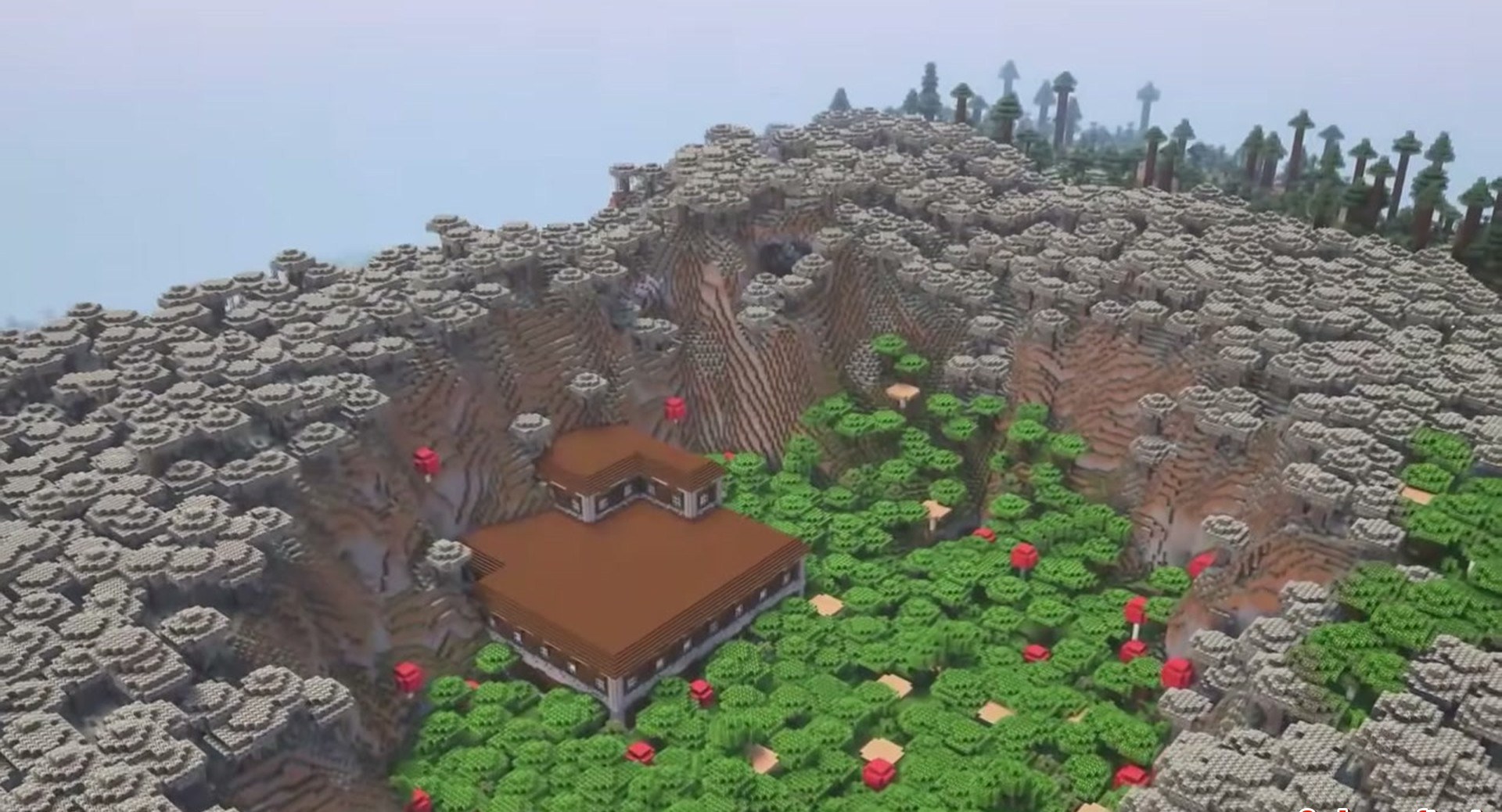 Minecraft seed 6942699125717600 — скриншот 1