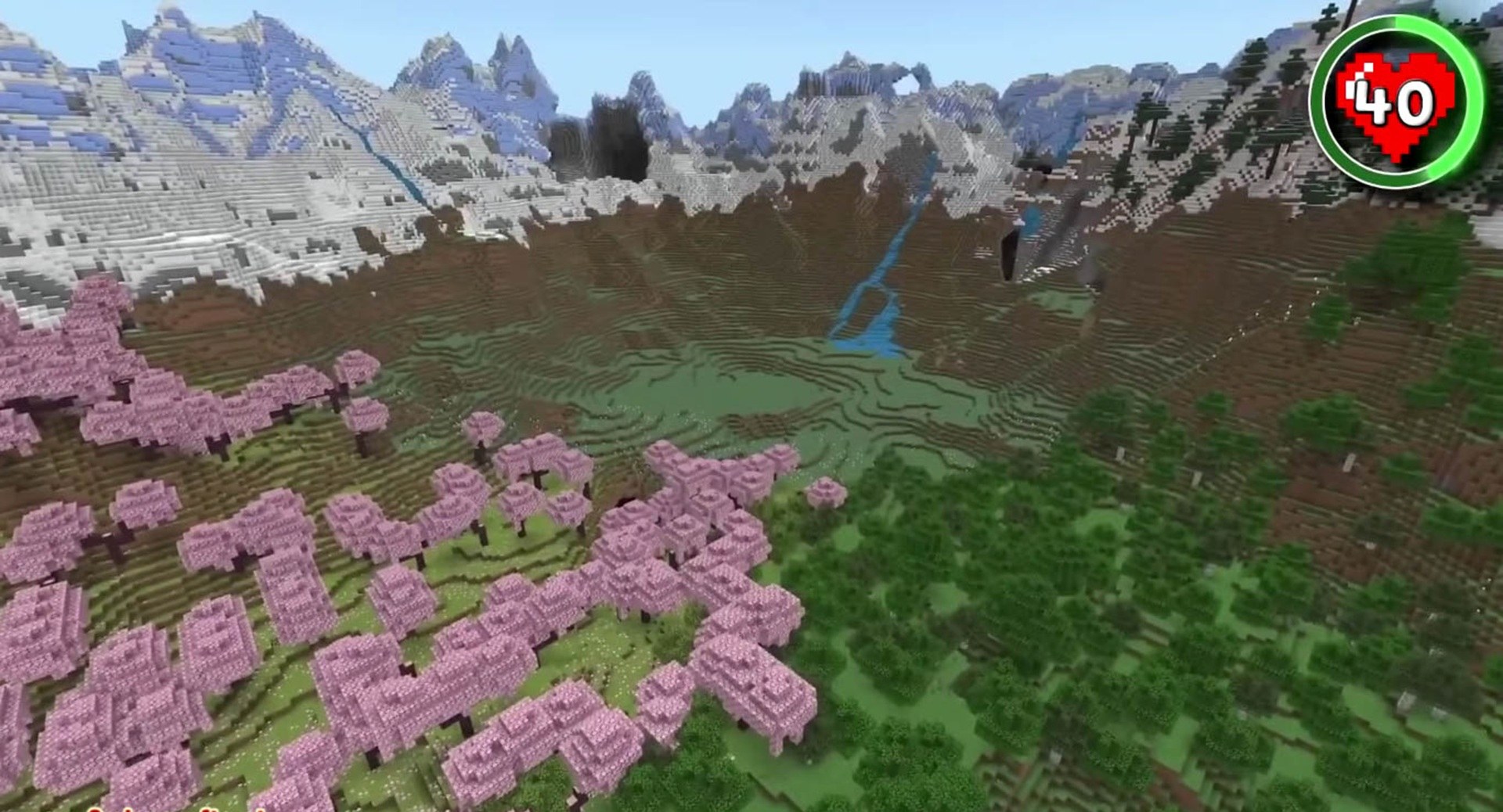Minecraft seed 6942710633571786 — скриншот 1