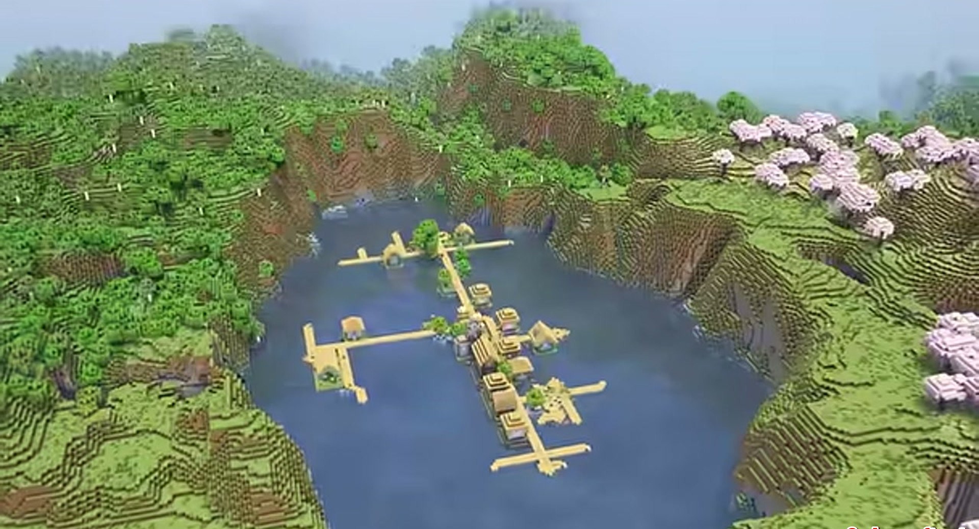 Minecraft seed 69427212922841985 — скриншот 1
