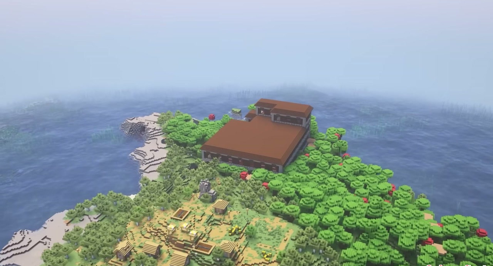Minecraft seed 6943110355911761 — скриншот 1
