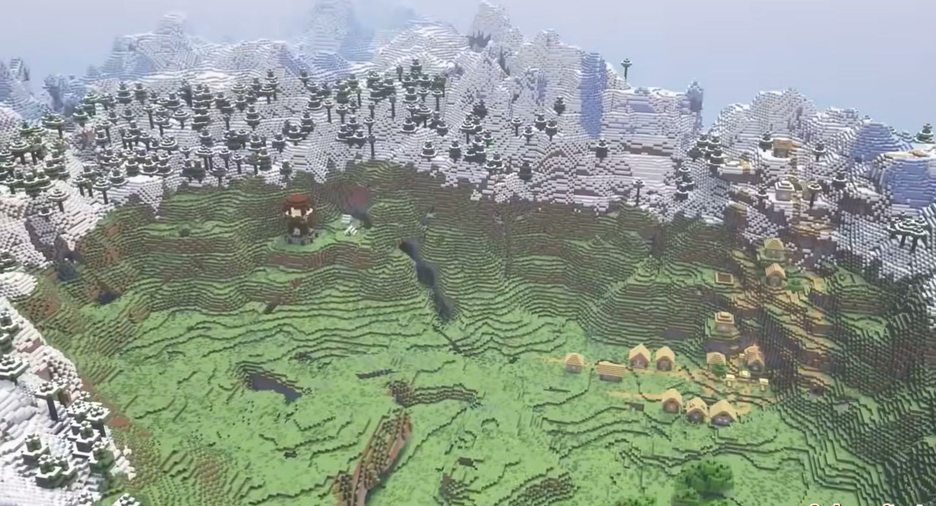 Minecraft seed 6944229499856110 — скриншот 1