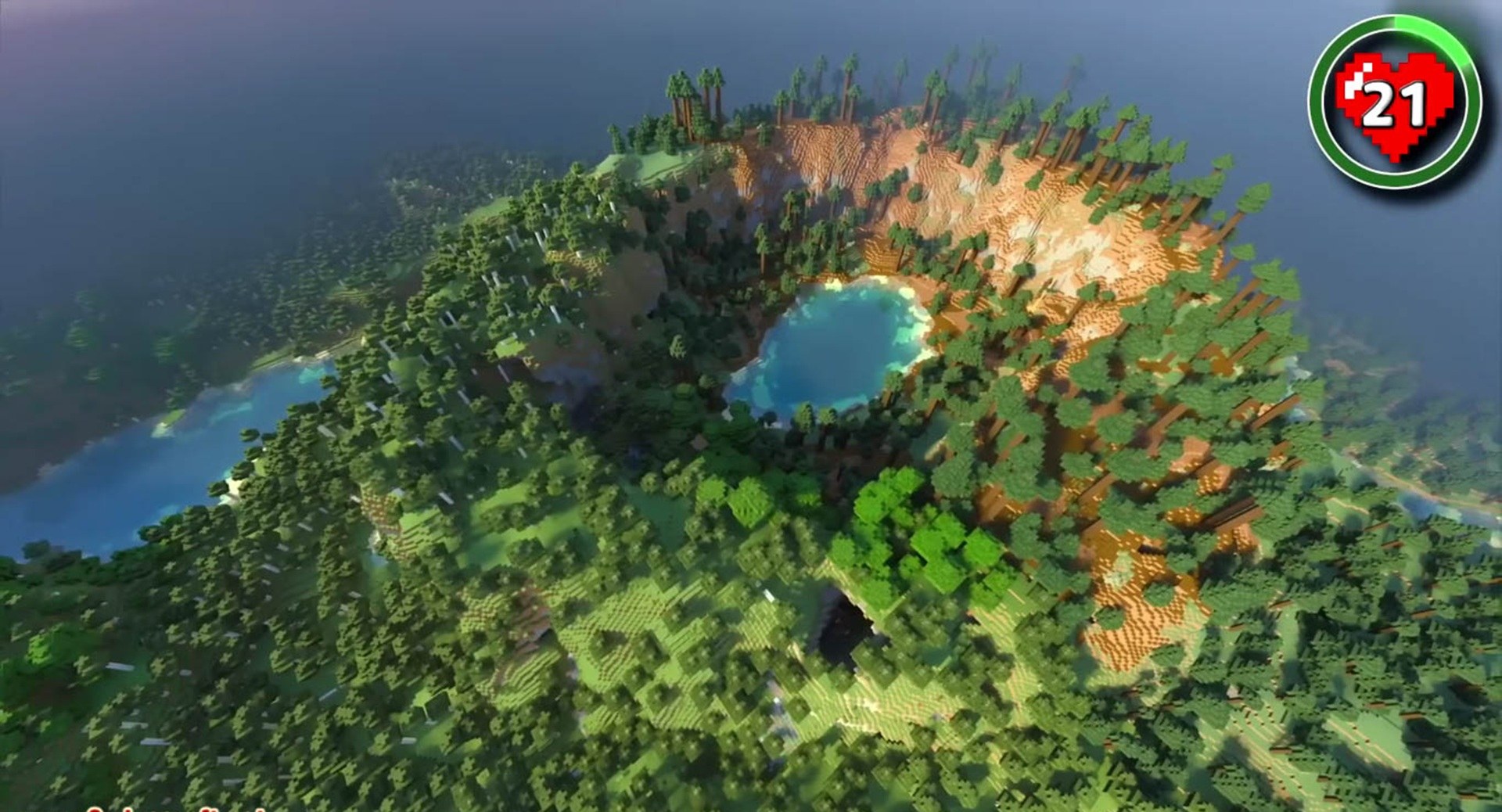 Minecraft seed 696605053 — скриншот 1