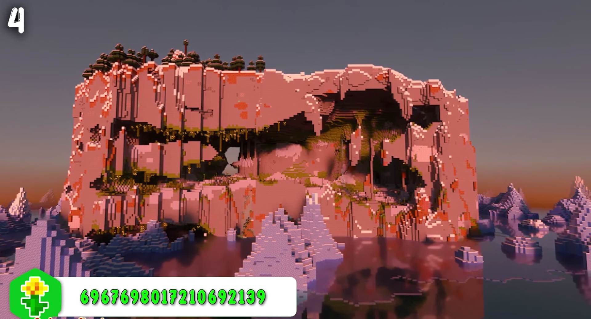 Minecraft seed 6967698017210692139 — скриншот 1