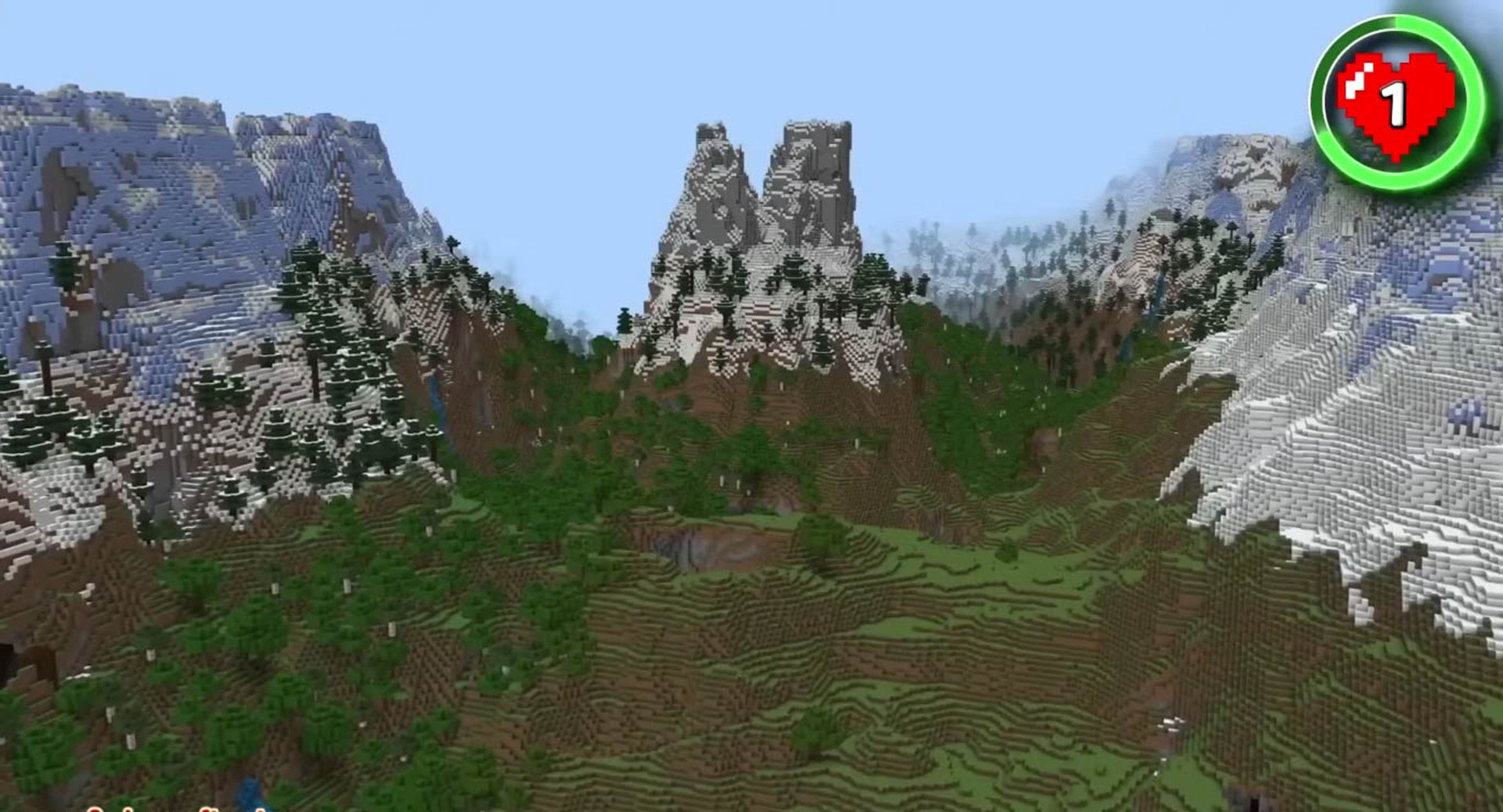 Minecraft seed 7025192174381717753 — скриншот 1