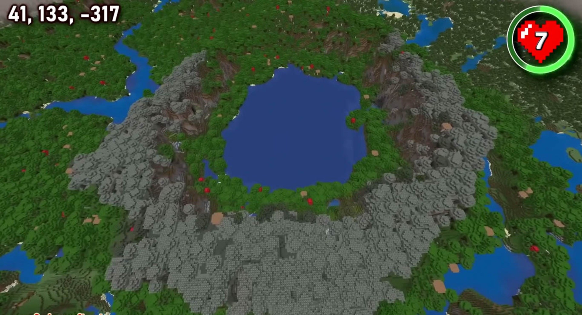 Minecraft seed 712220078079973 — скриншот 1