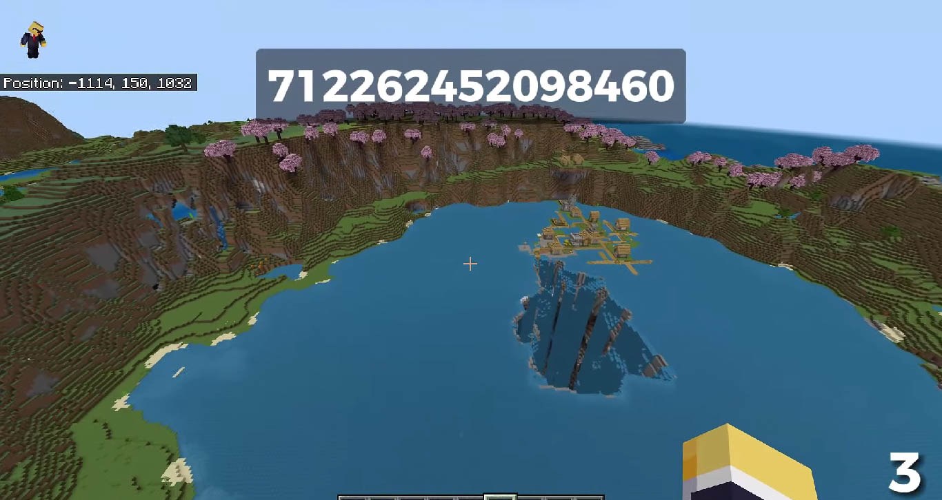 Minecraft seed 71226252098460 — скриншот 1
