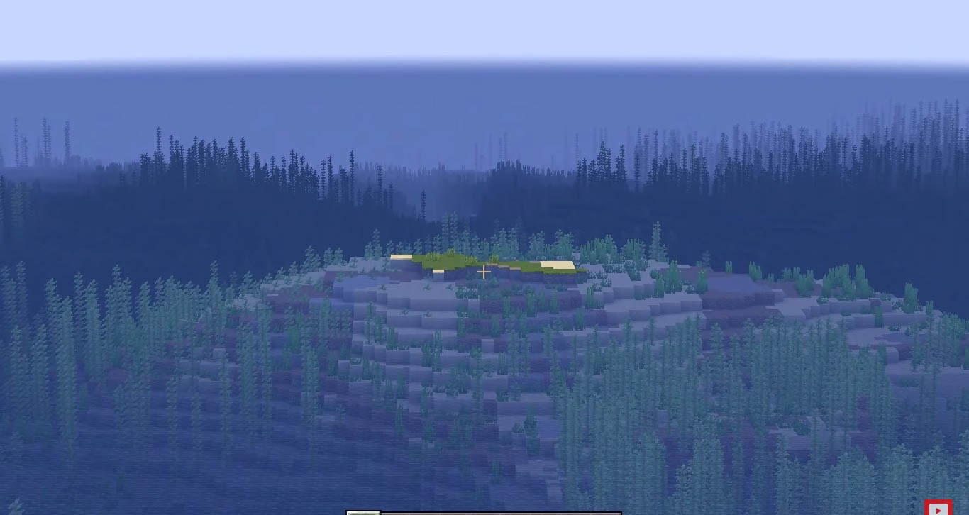 Minecraft seed 715722100 — скриншот 1