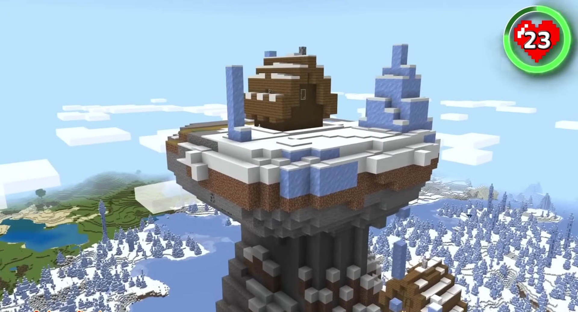 Minecraft seed 7226627000711902118 — скриншот 1