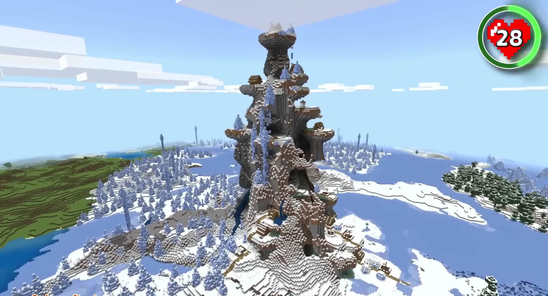 Minecraft seed 7226627000711902118 — скриншот 1