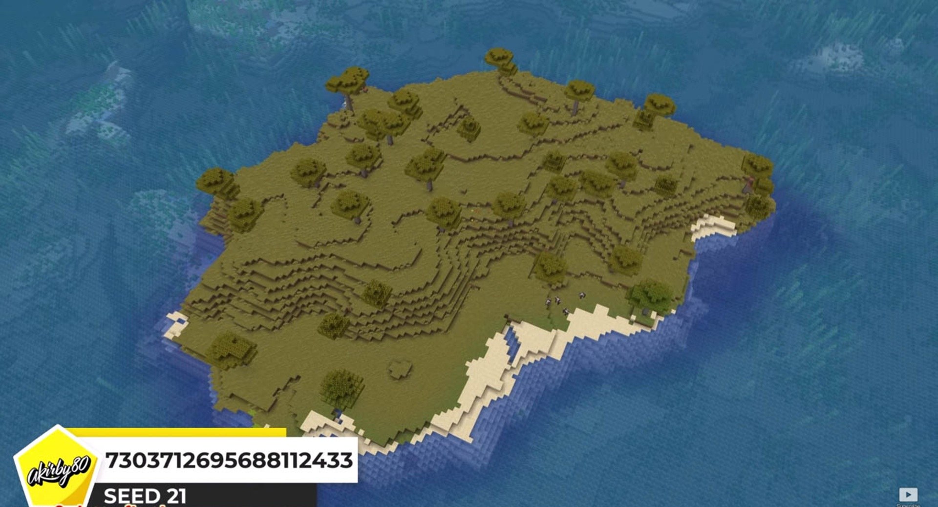 Minecraft seed 7303712695688112433 — скриншот 1