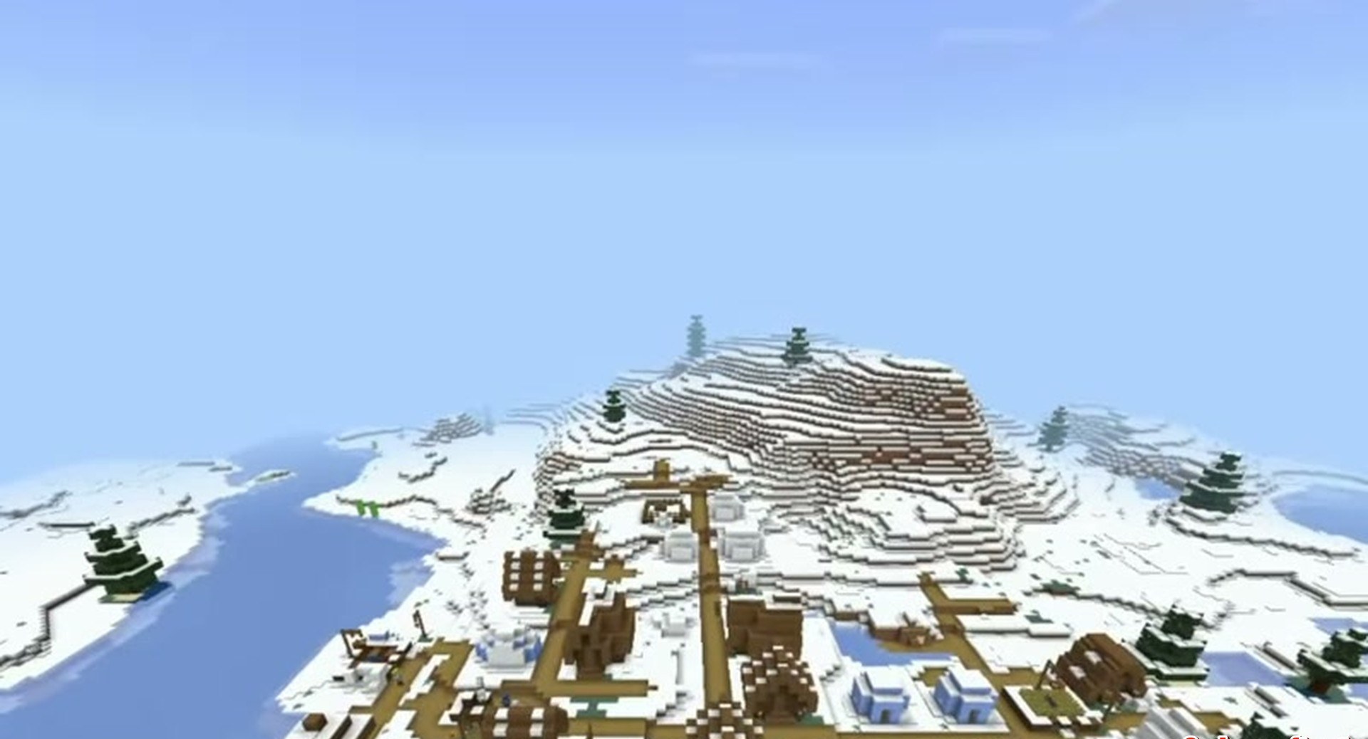 Minecraft seed 7411236149137250589 — скриншот 1