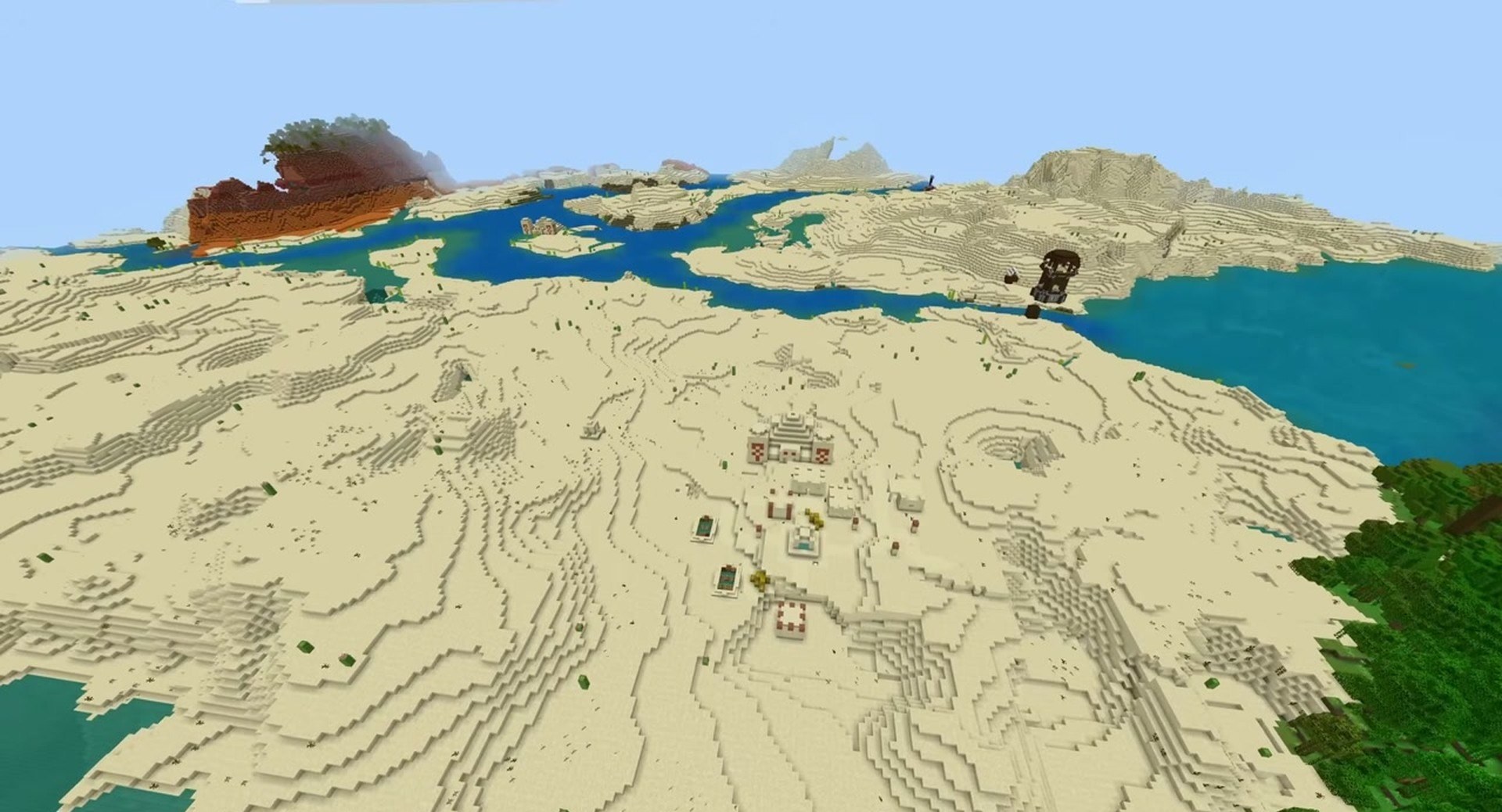 Minecraft seed 7533695317979087037 — скриншот 1
